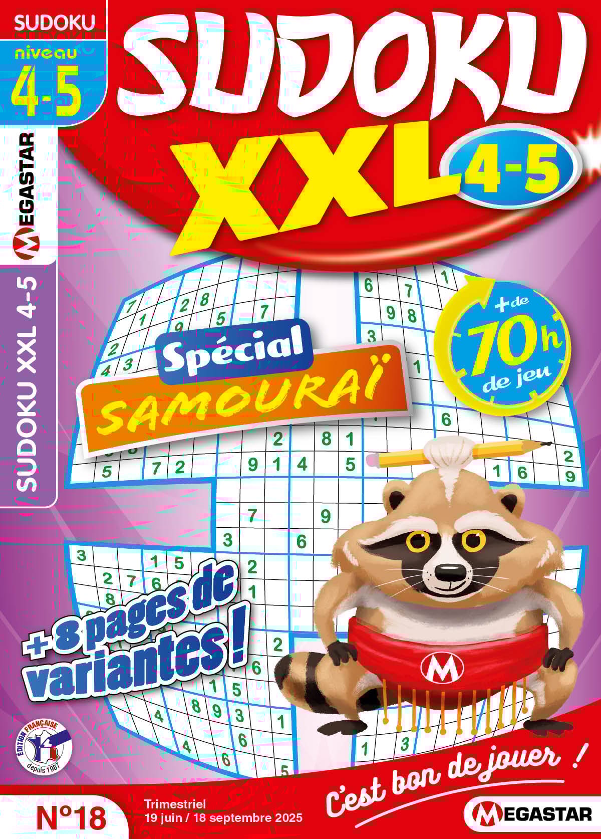 Sudoku XXL 4-5 Numéro 18