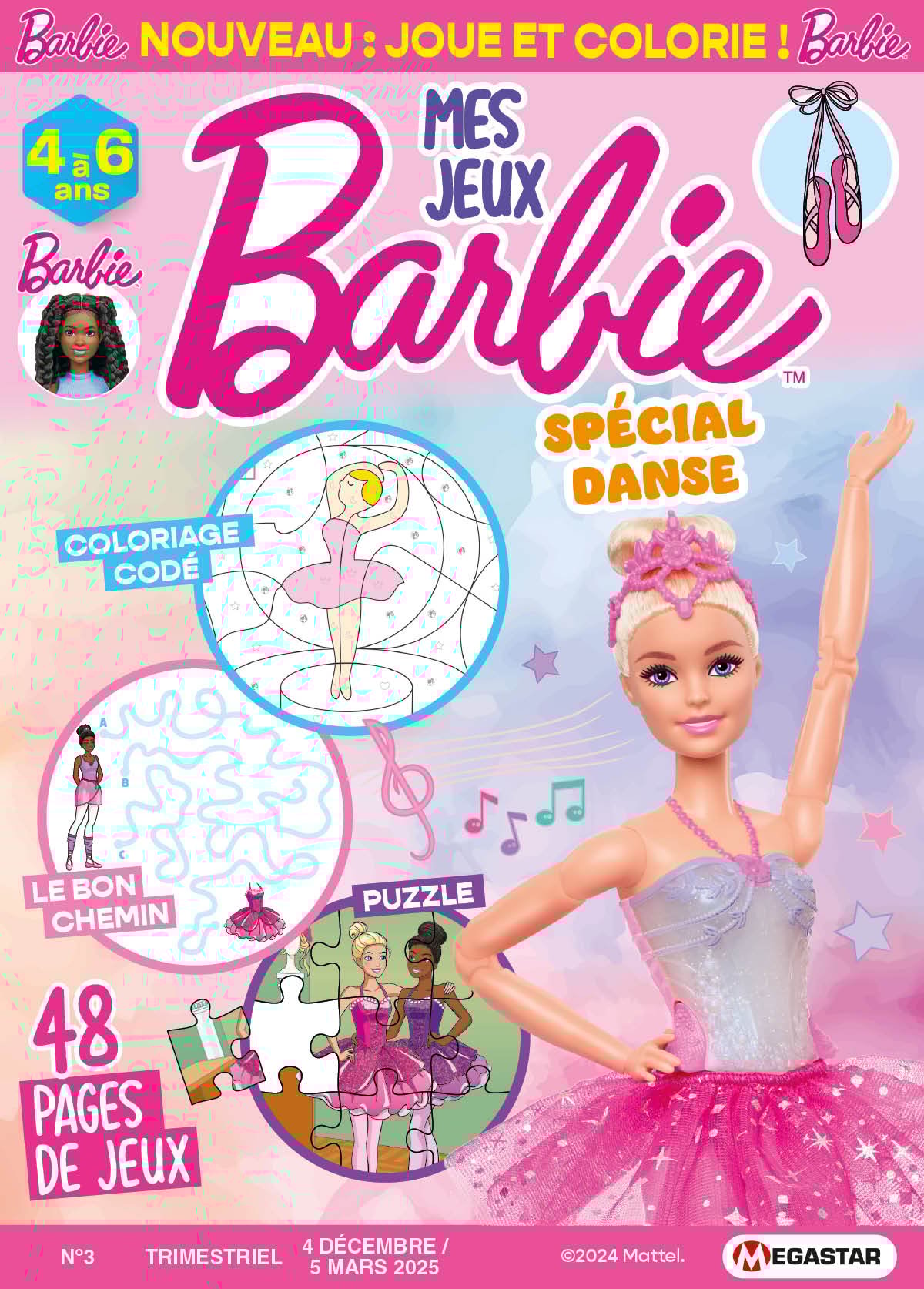 Mes jeux Barbie 4 à 6 ans Numéro 3