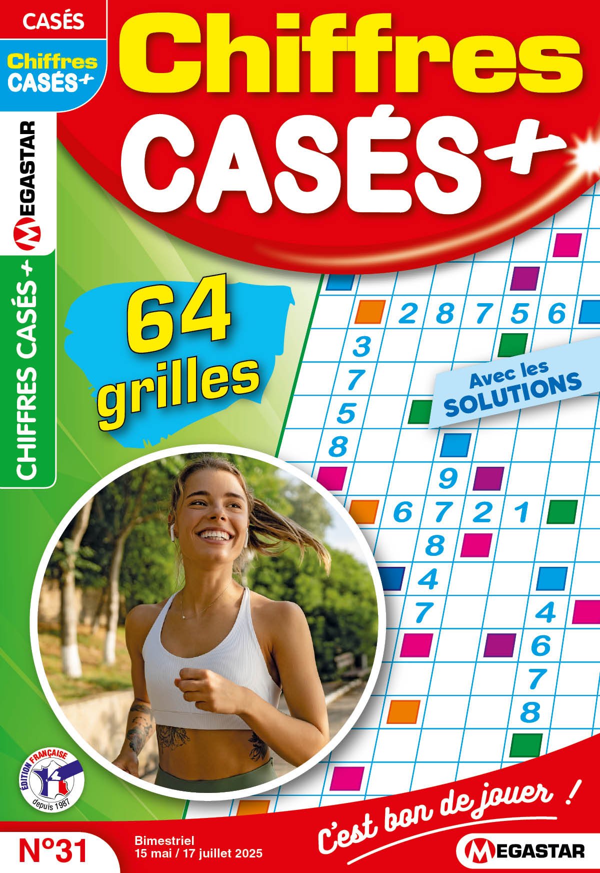 Chiffres casés + Numéro 31