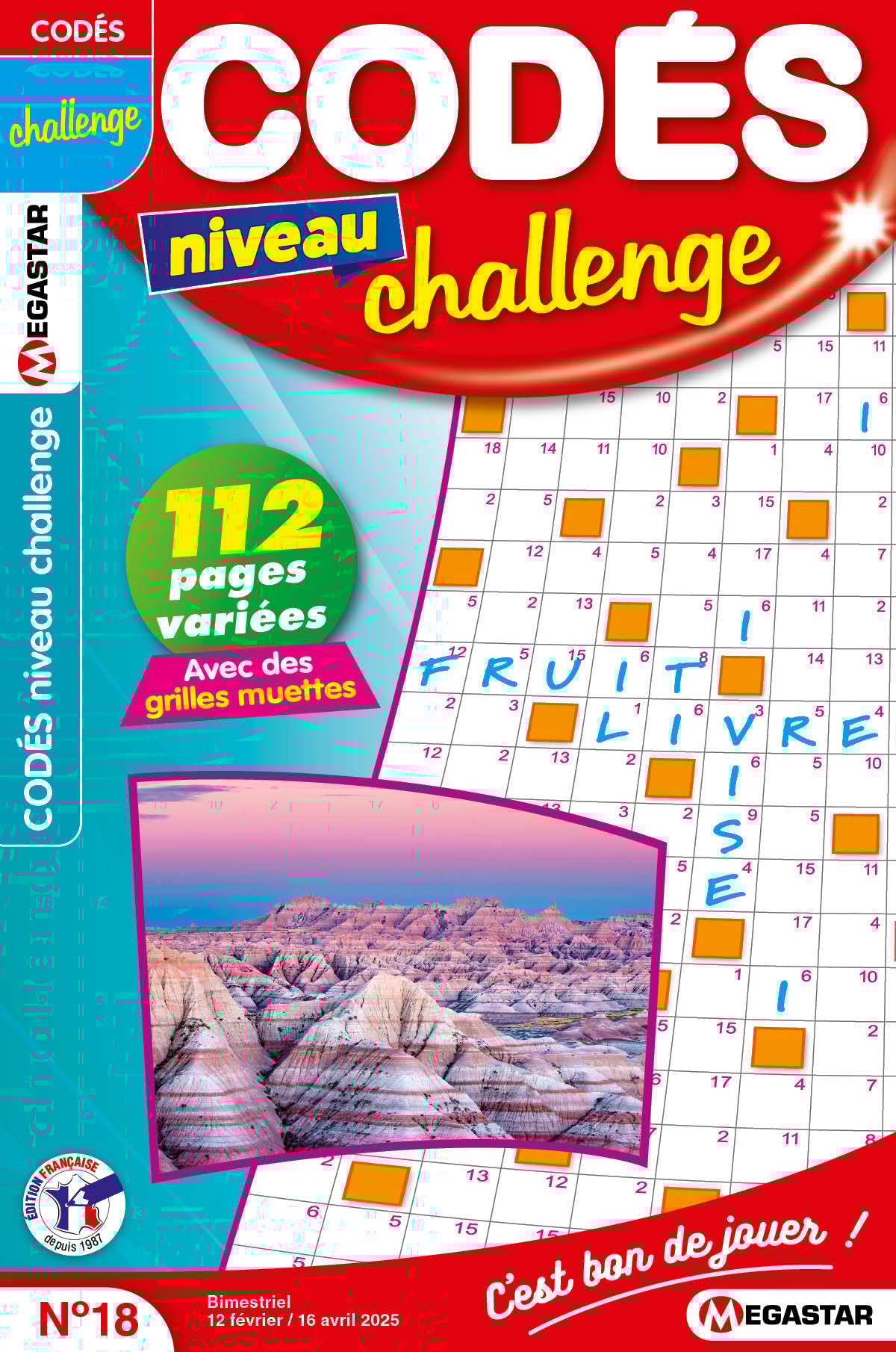 Codés niveau challenge Numéro 18