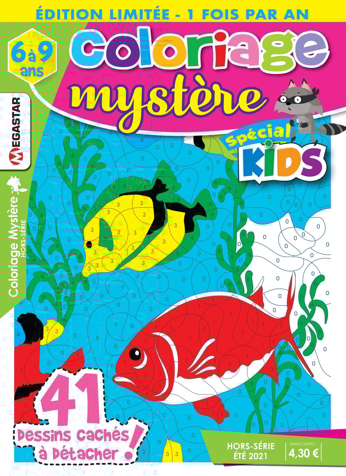 Coloriage Mystère Spécial KIDS HS Numéro 1