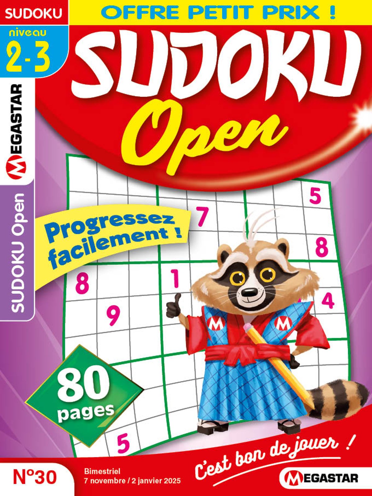Sudoku Open Numéro 30