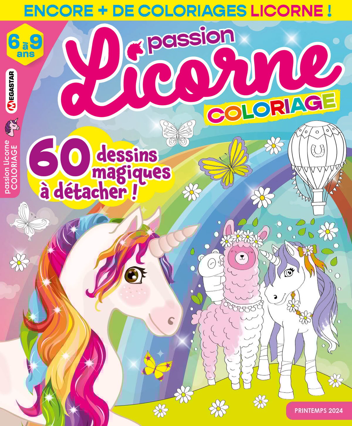 Passion licorne Coloriage Numéro 22