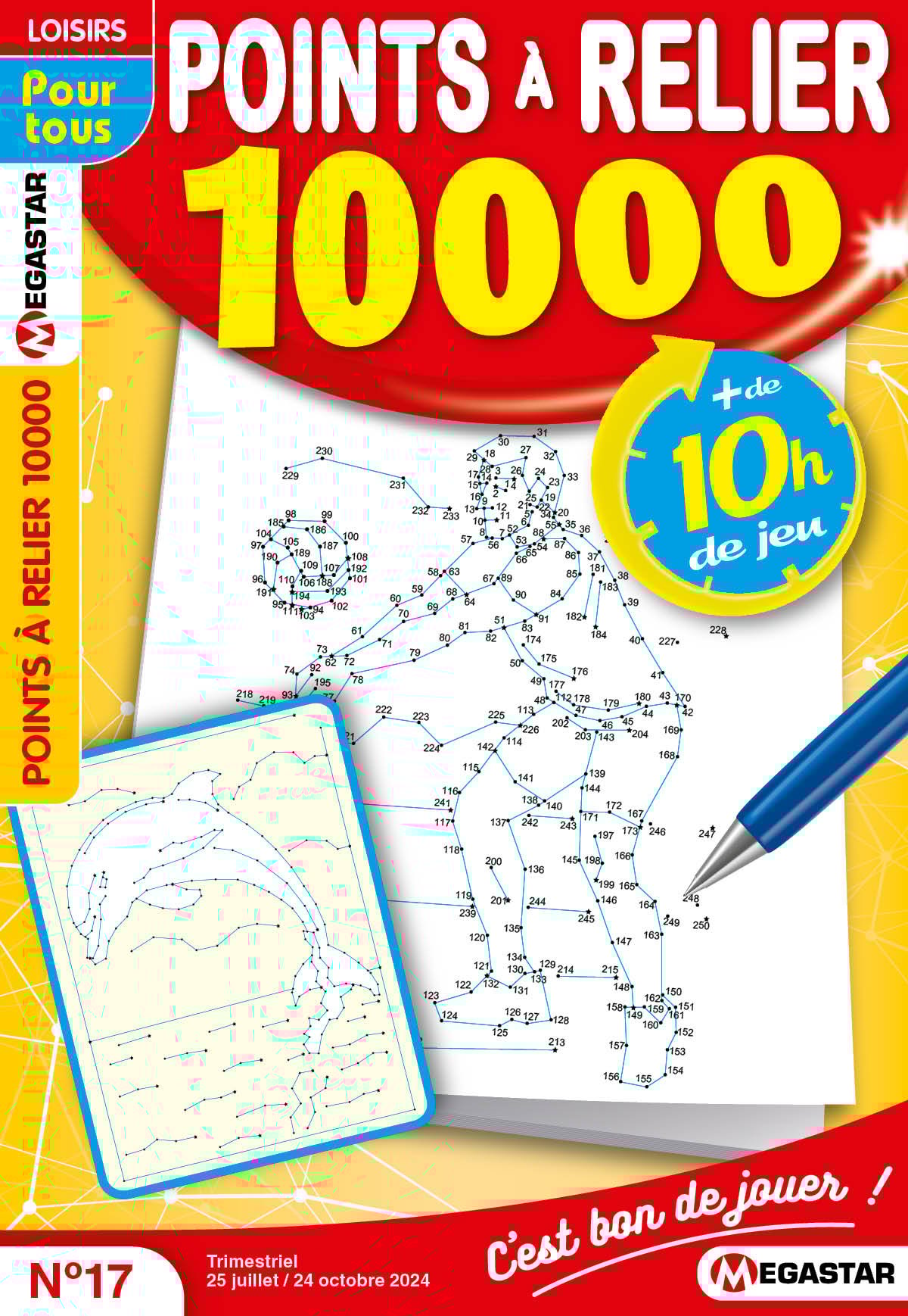 Points à relier 10 000 Numéro 17