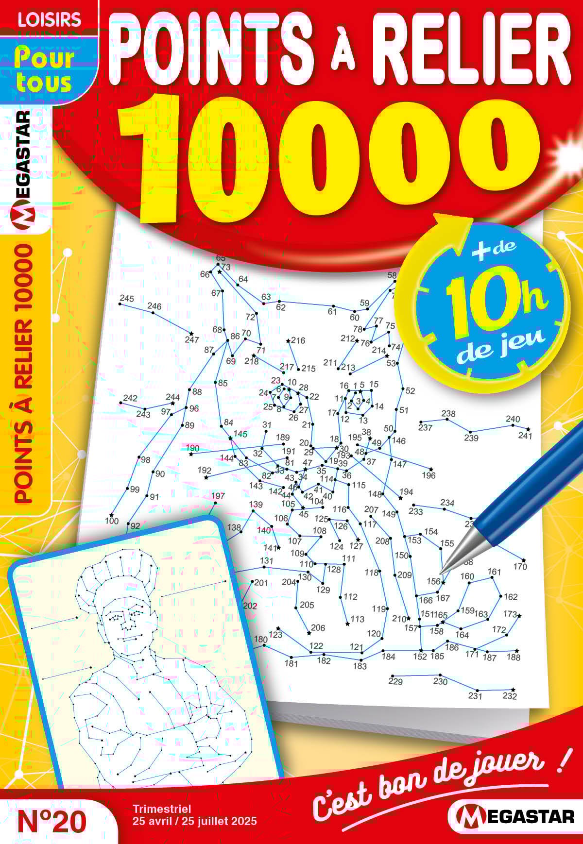 Points à relier 10 000 Numéro 20