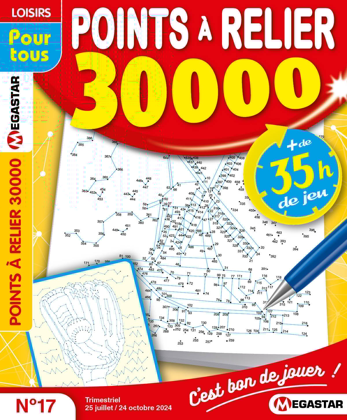 Points à relier 30 000 Numéro 17