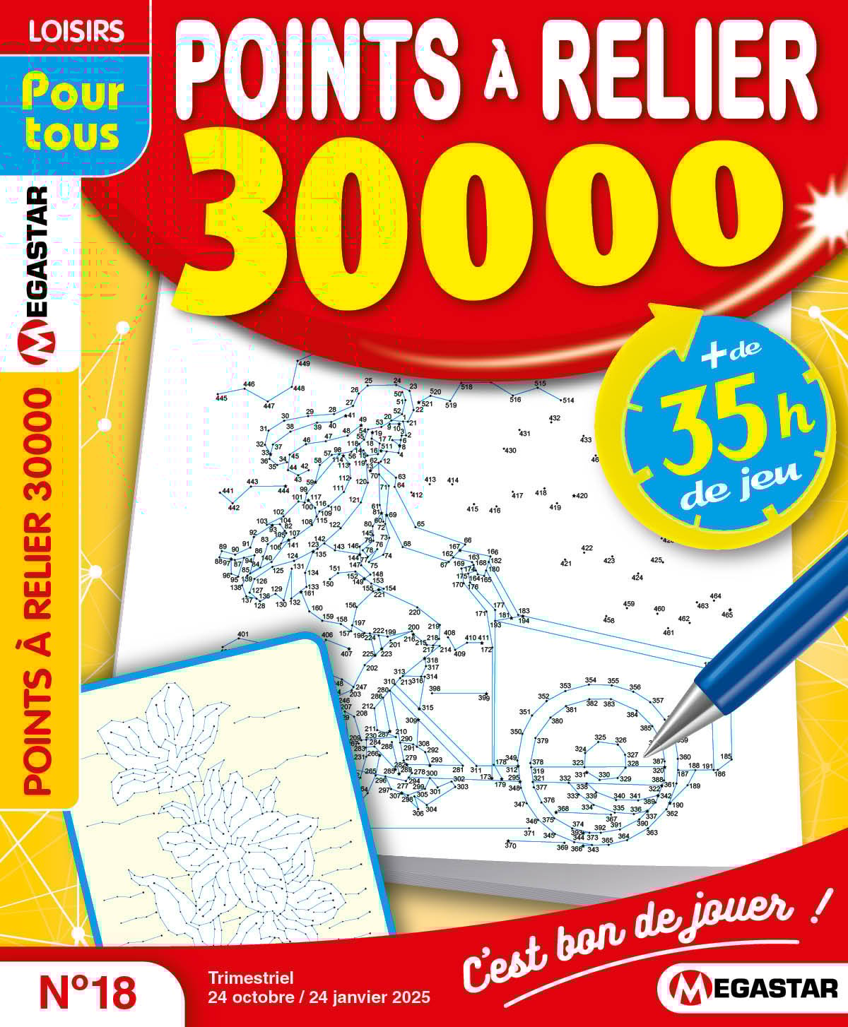 Points à relier 30 000 Numéro 18