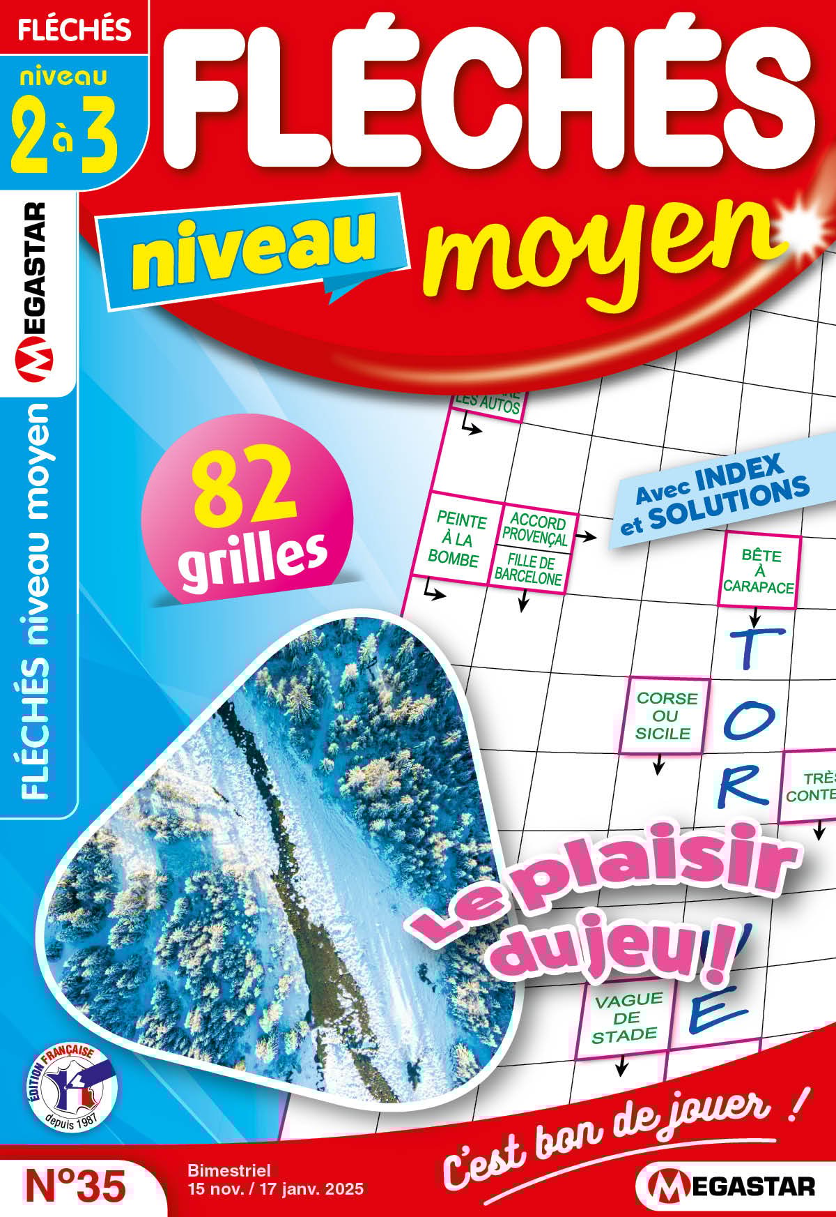 Fléchés niveau moyen Numéro 35