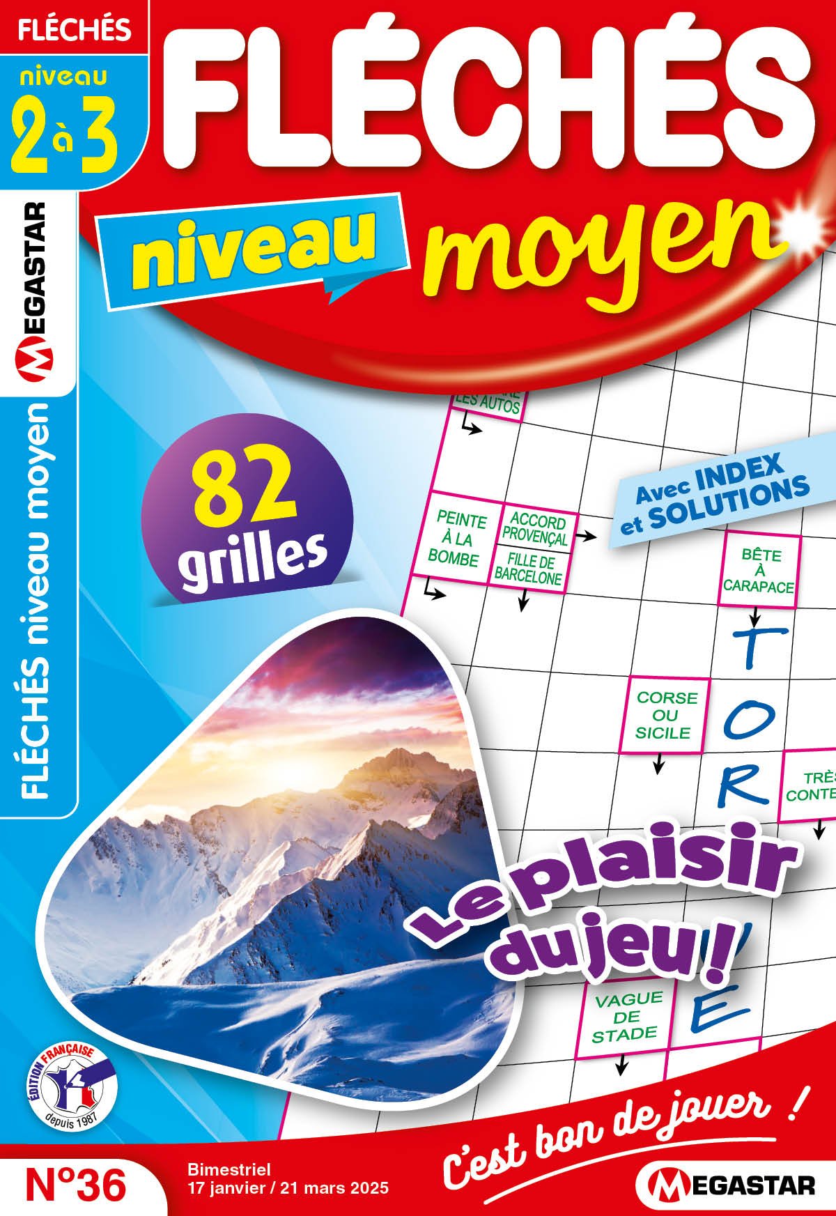 Fléchés niveau moyen Numéro 36
