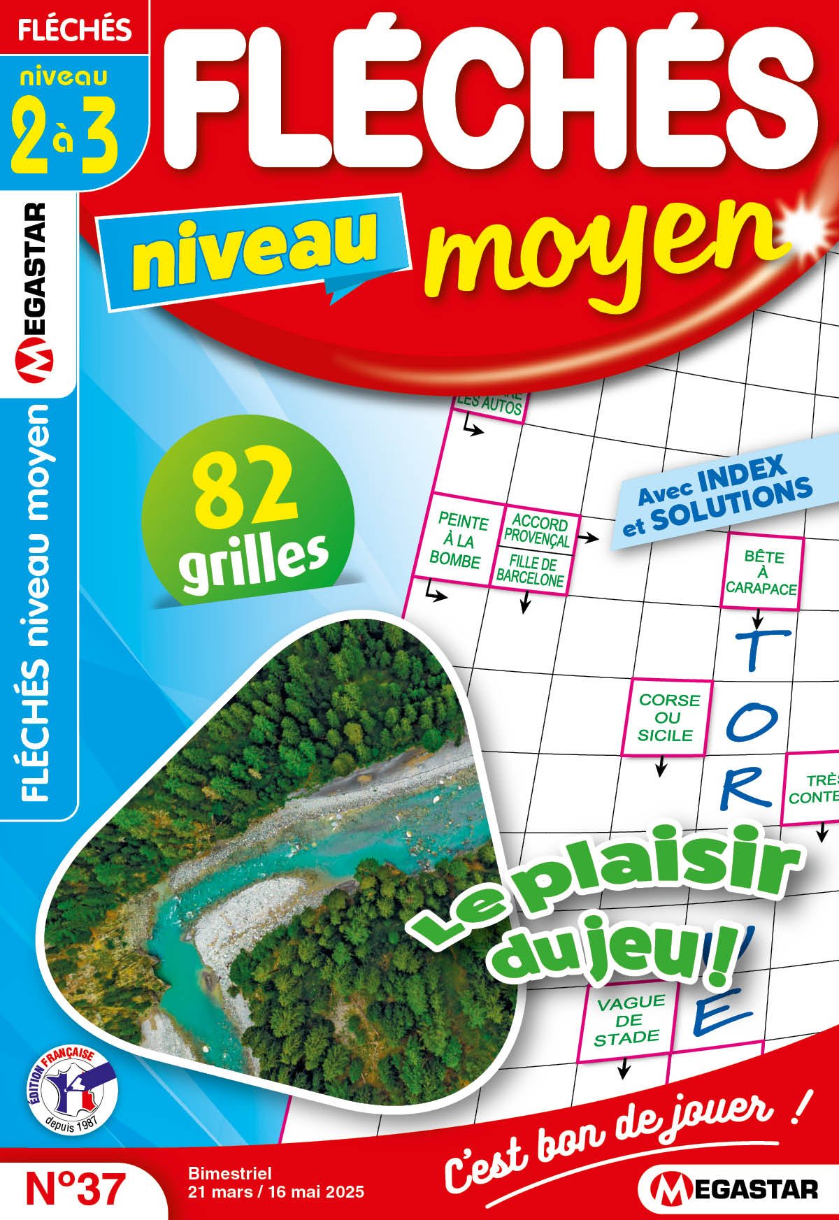 Fléchés niveau moyen Numéro 37