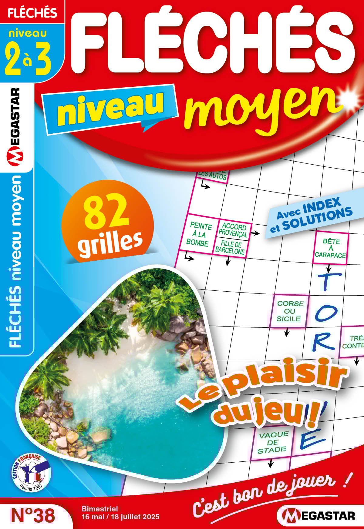 Fléchés niveau moyen Numéro 38