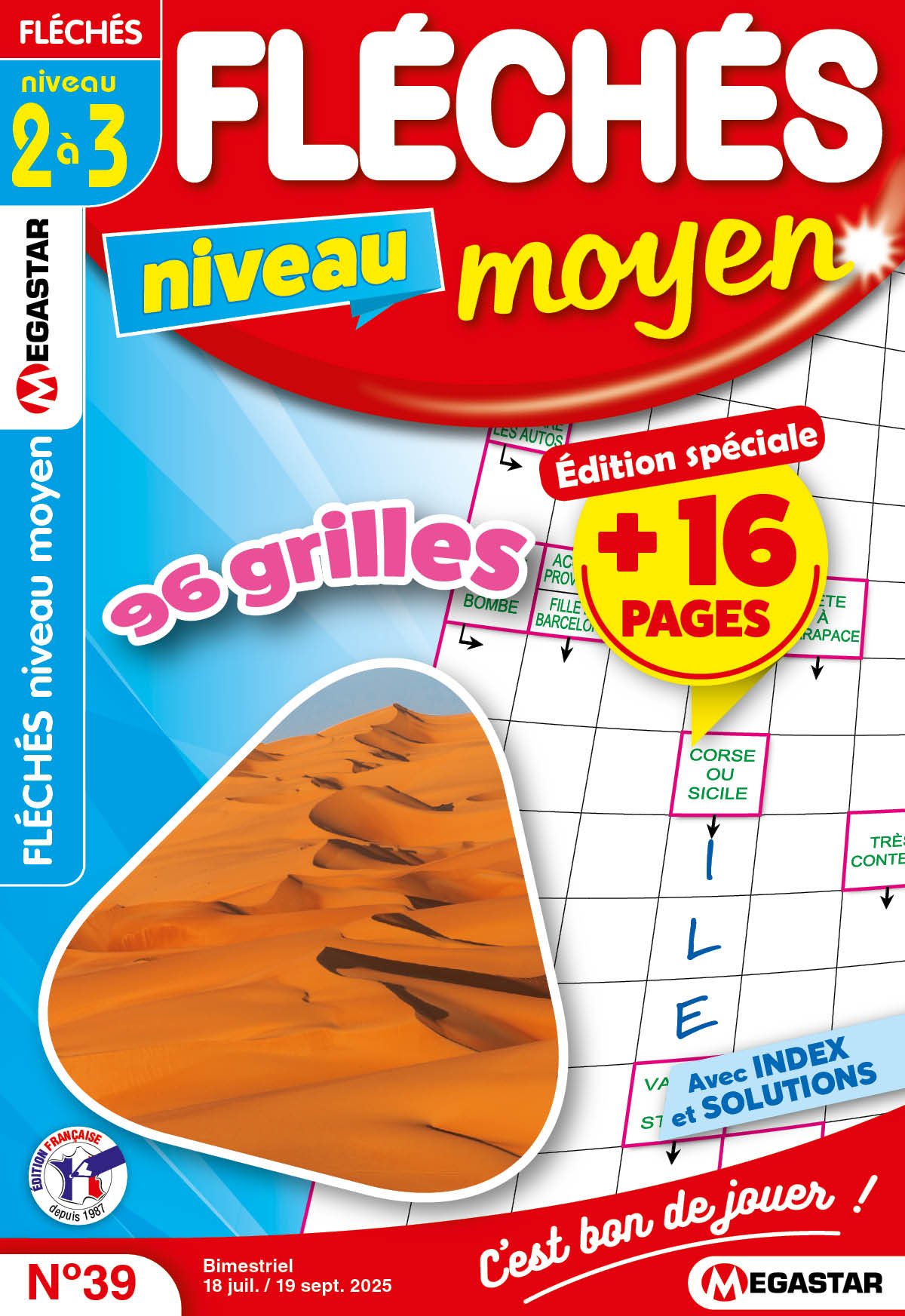 Fléchés niveau moyen Numéro 39