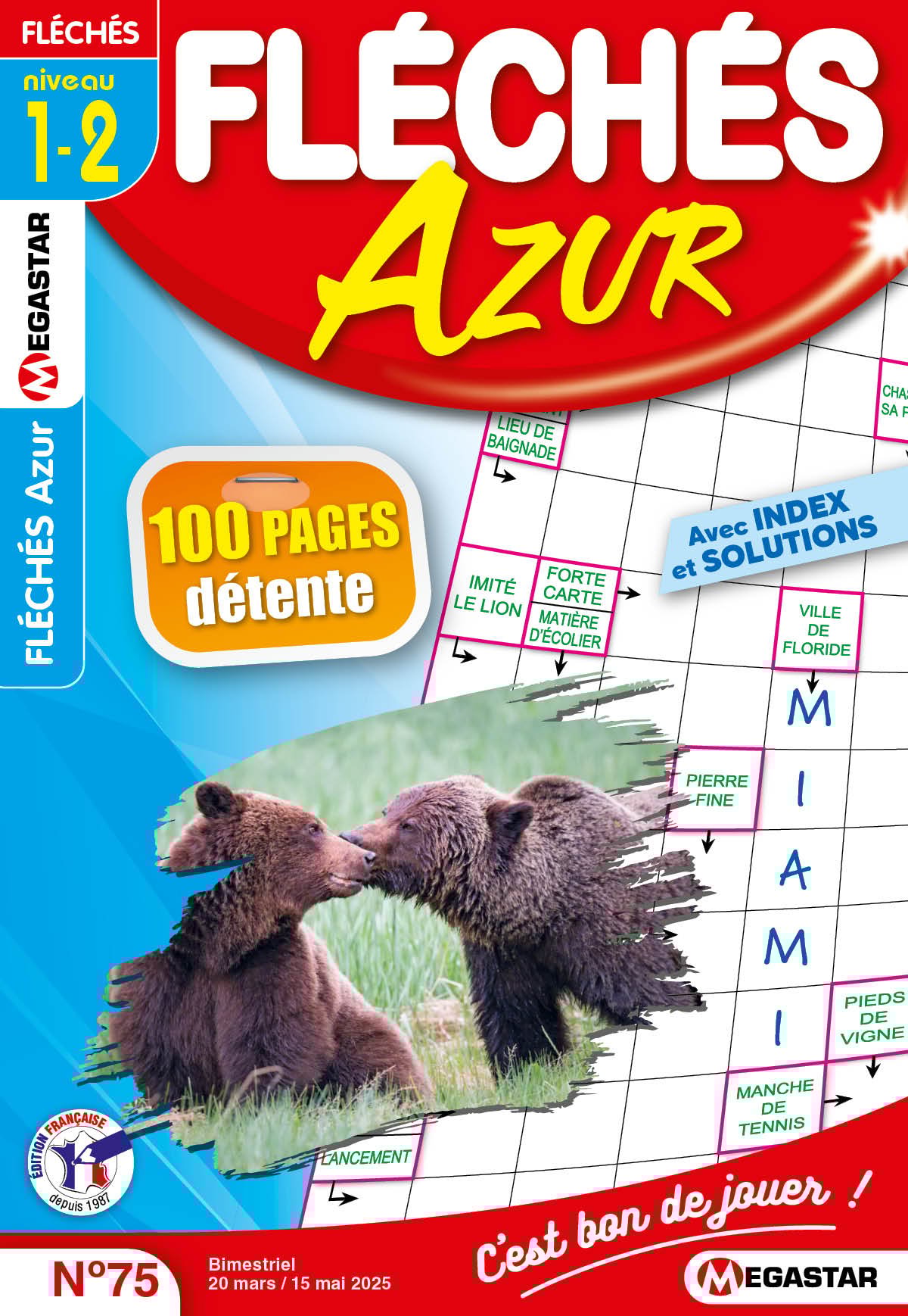 Fléchés Azur Numéro 75