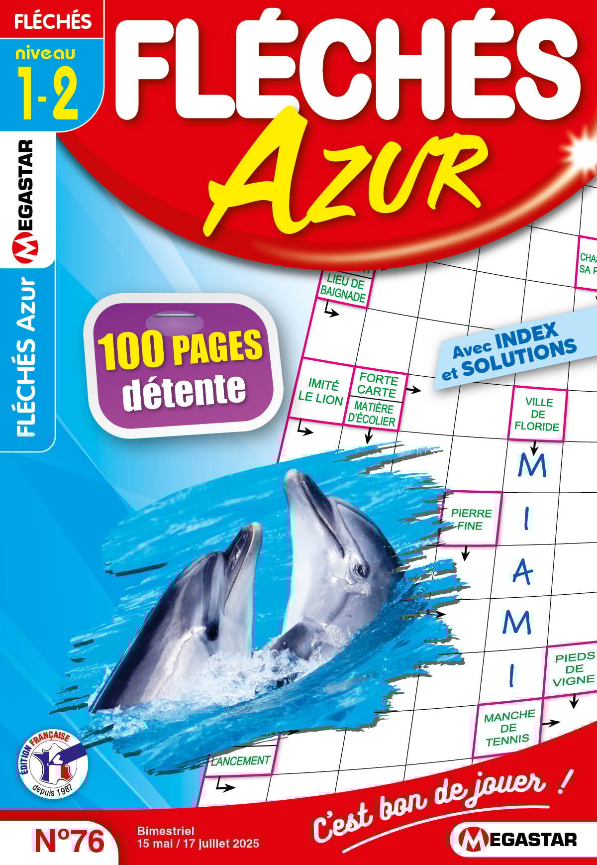 Fléchés Azur Numéro 76