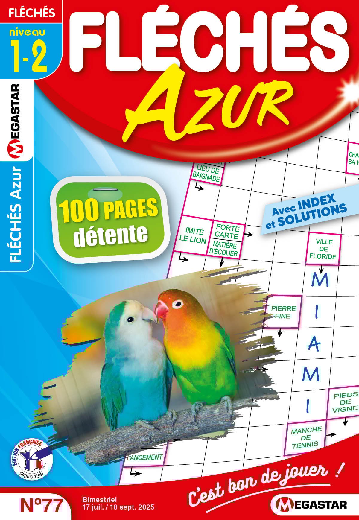 Fléchés Azur Numéro 77