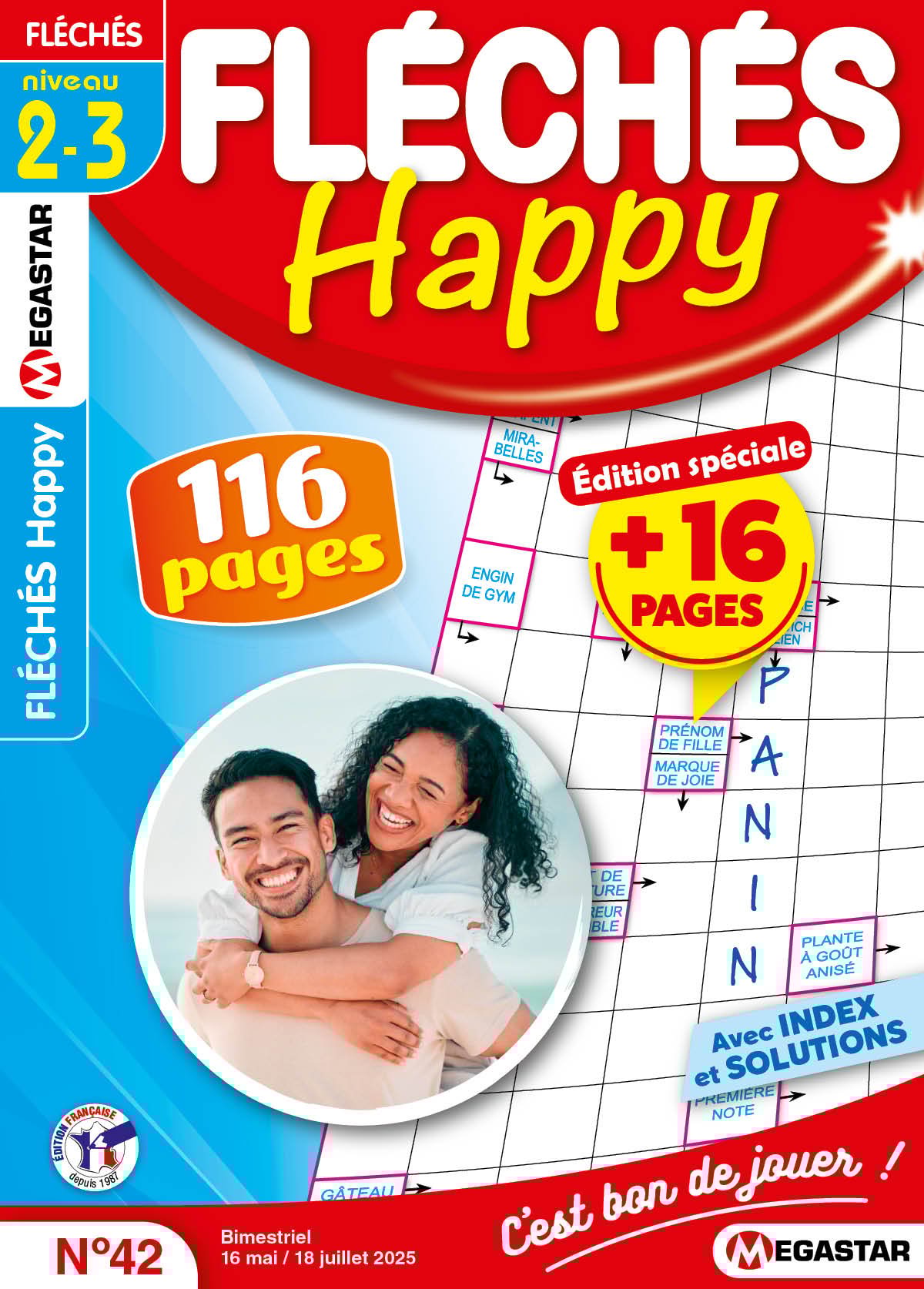 Fléchés Happy Numéro 42