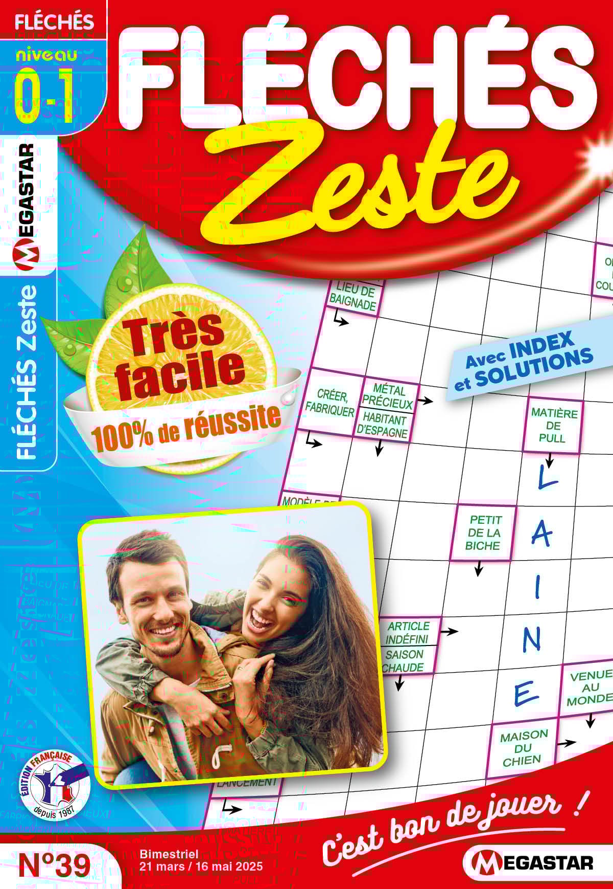 Fléchés Zeste Numéro 39