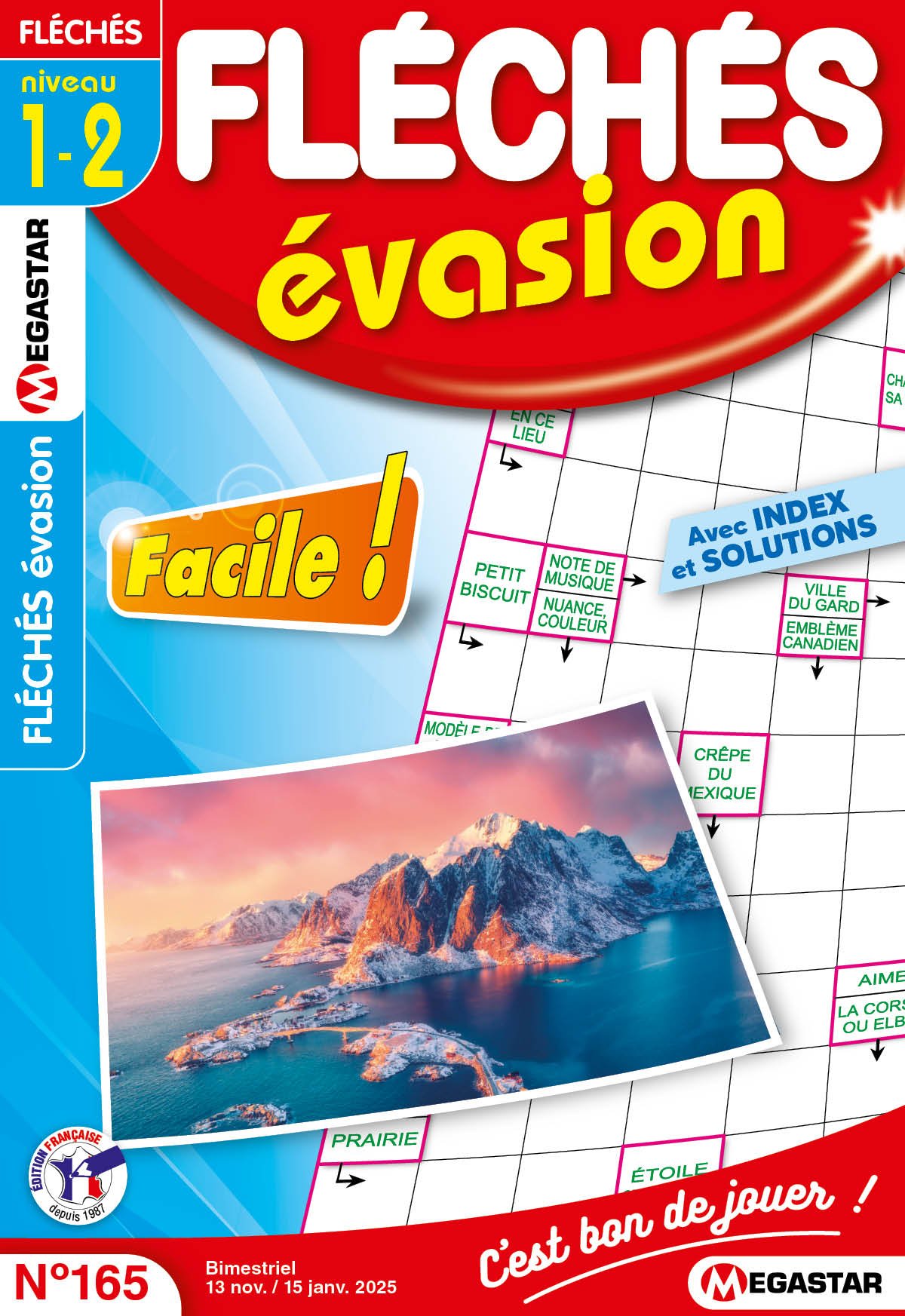 Fléchés Évasion niveau 1-2 Numéro 165