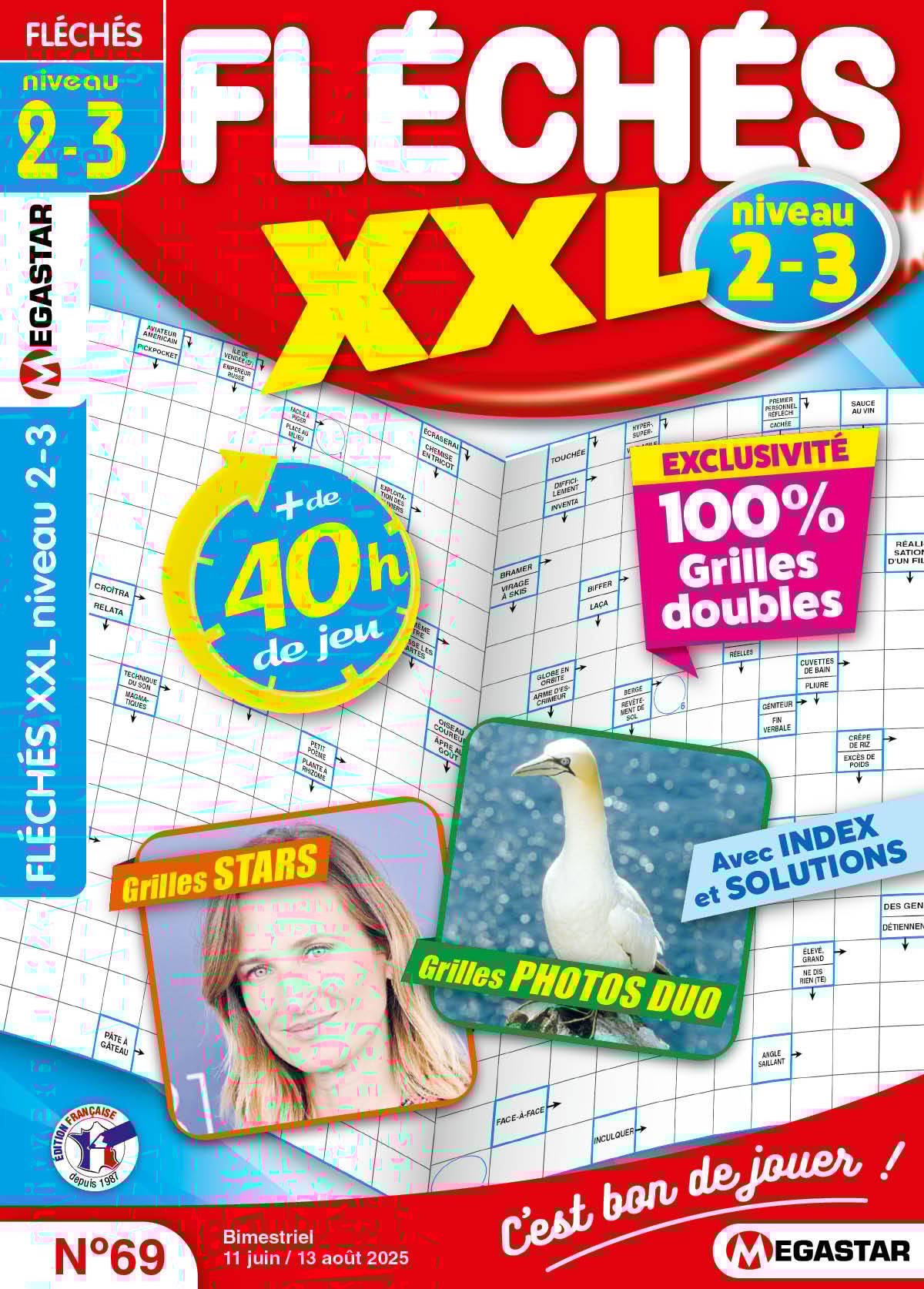 Fléchés XXL niveau 2-3 Numéro 69
