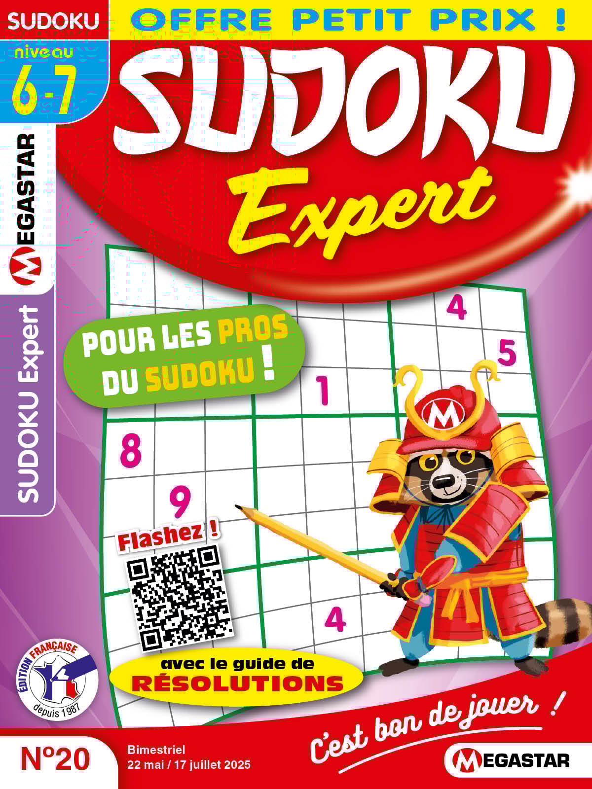 Sudoku Expert Numéro 20