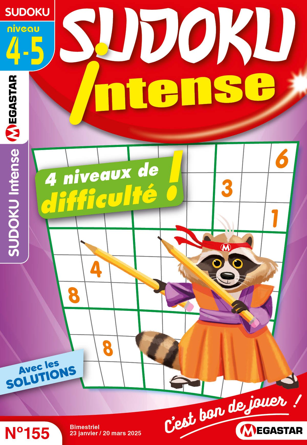 Sudoku Intense Numéro 155