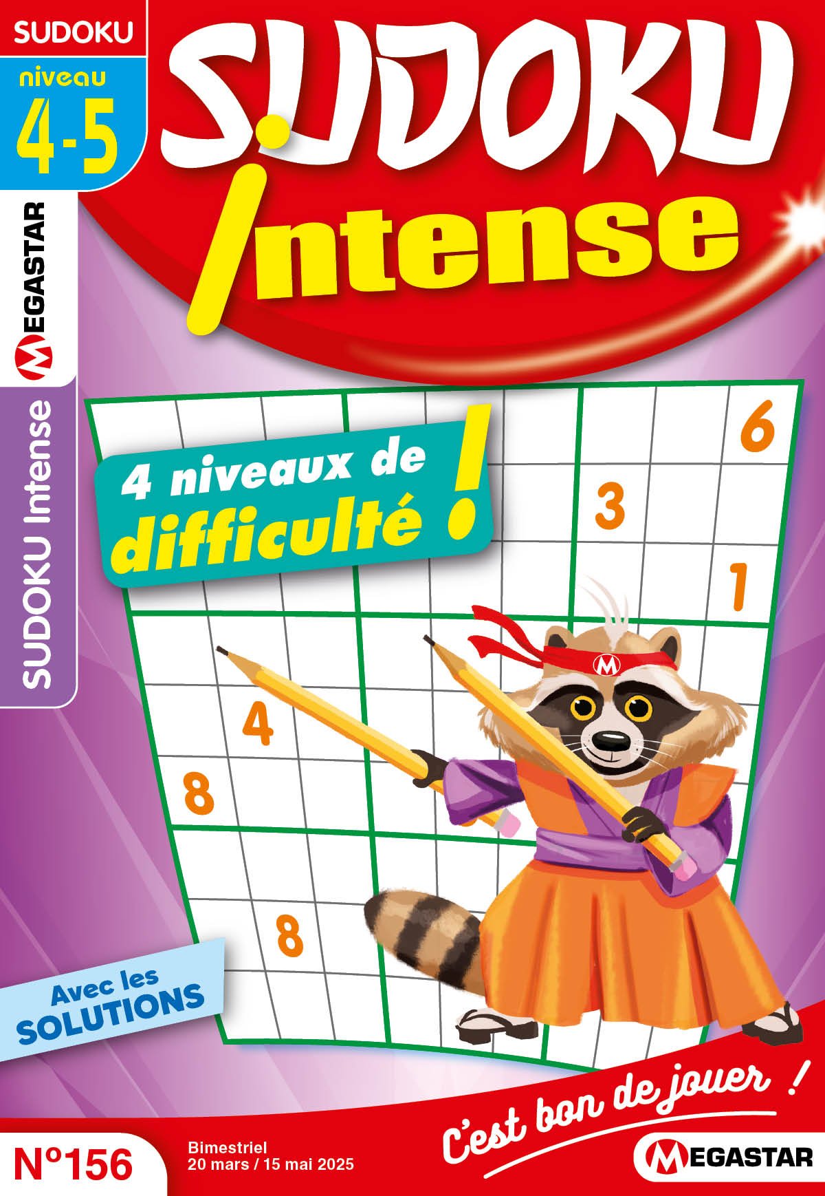 Sudoku Intense Numéro 156