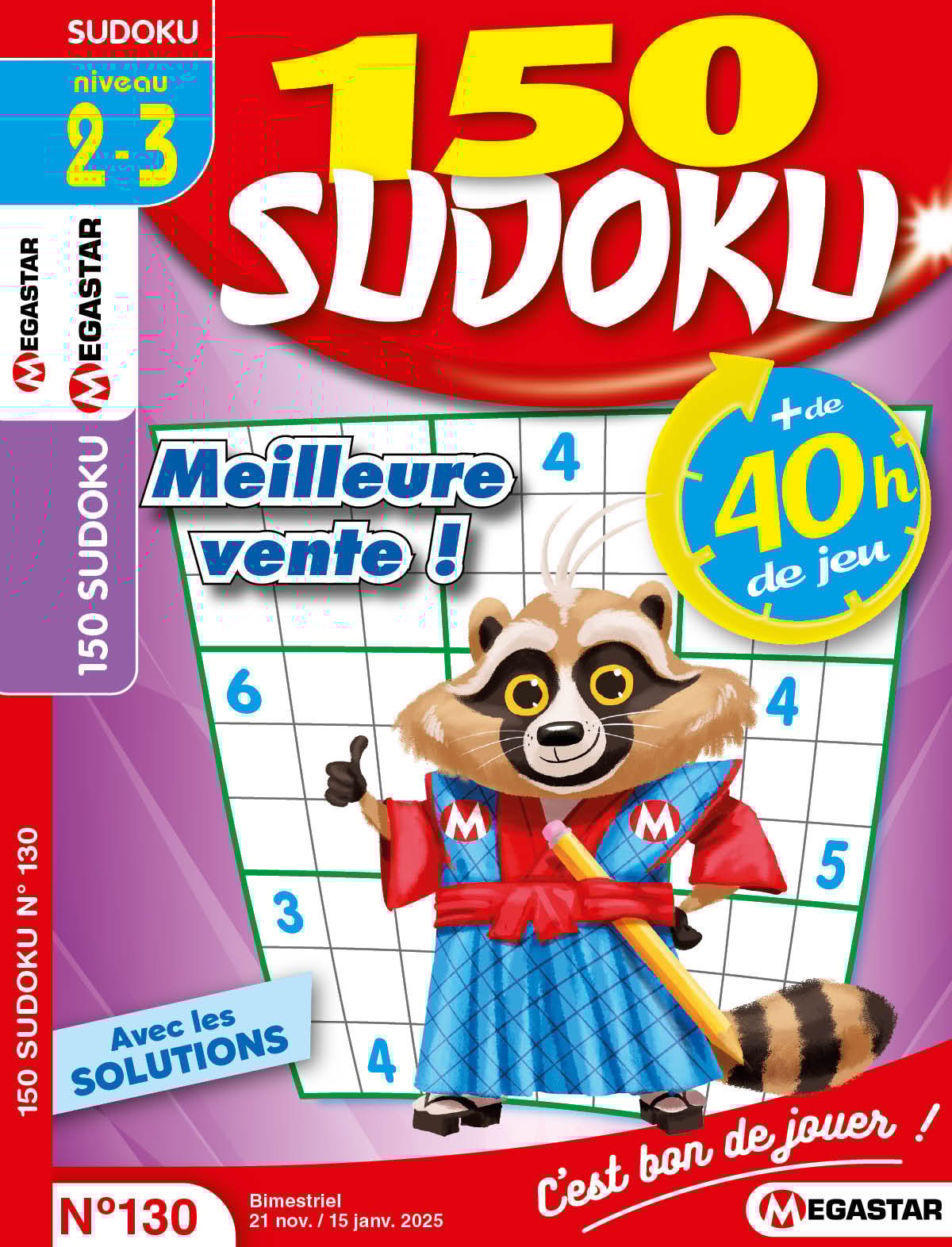 150 Sudoku Numéro 130