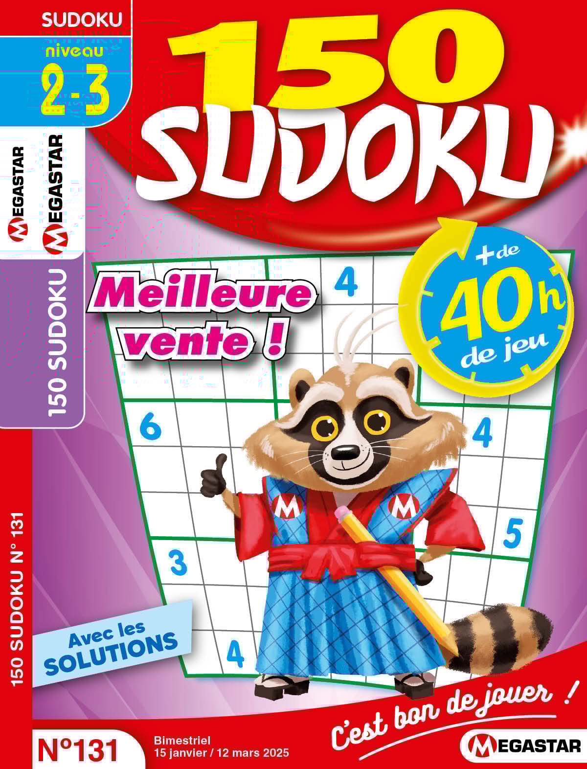 150 Sudoku Numéro 131
