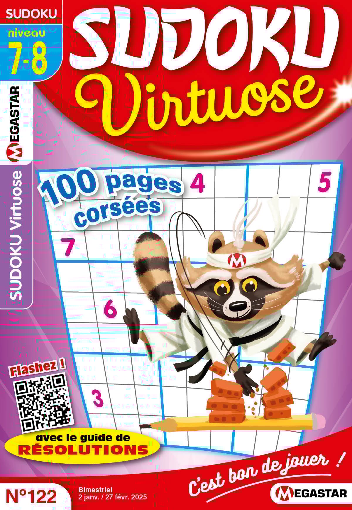Sudoku Virtuose Numéro 122