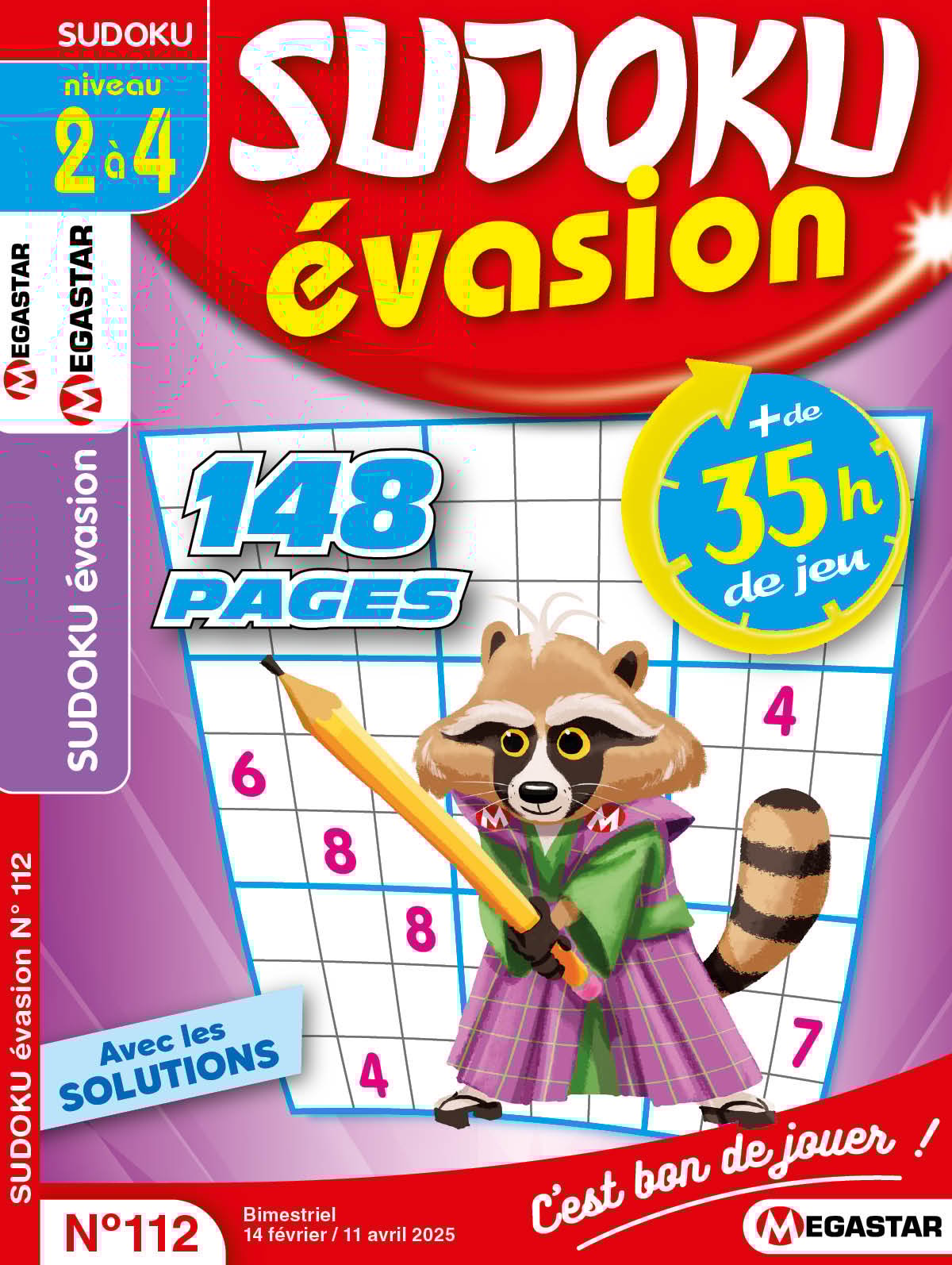 Sudoku évasion Numéro 112