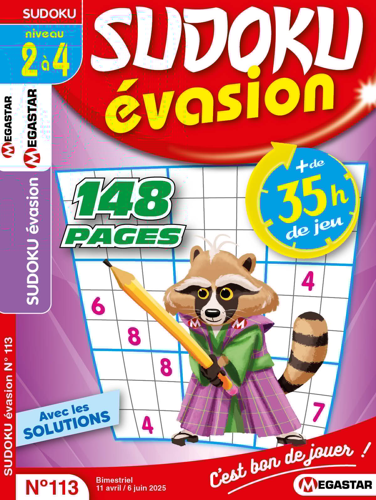 Sudoku évasion Numéro 113