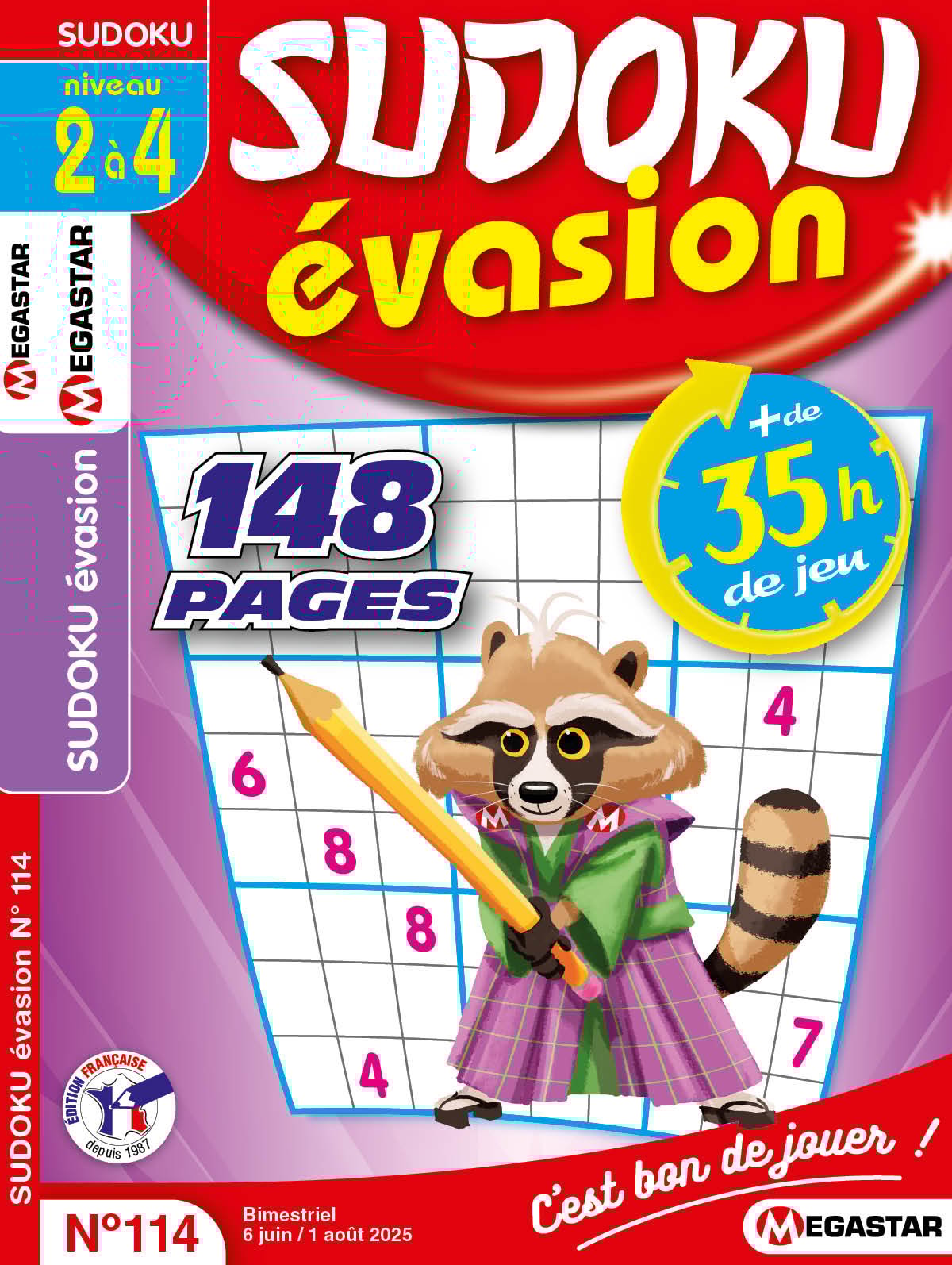 Sudoku évasion Numéro 114