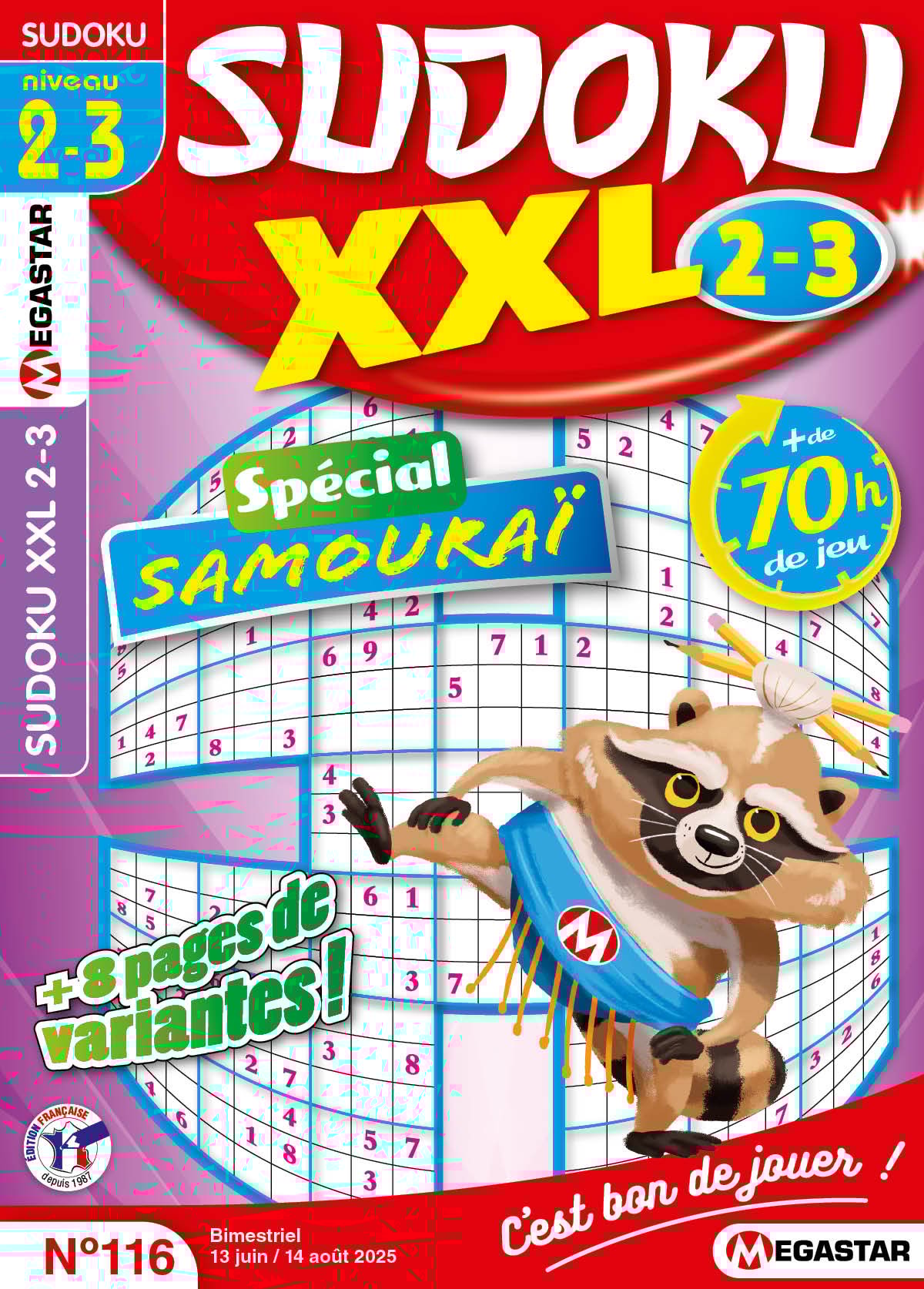Sudoku XXL 2-3 Numéro 116