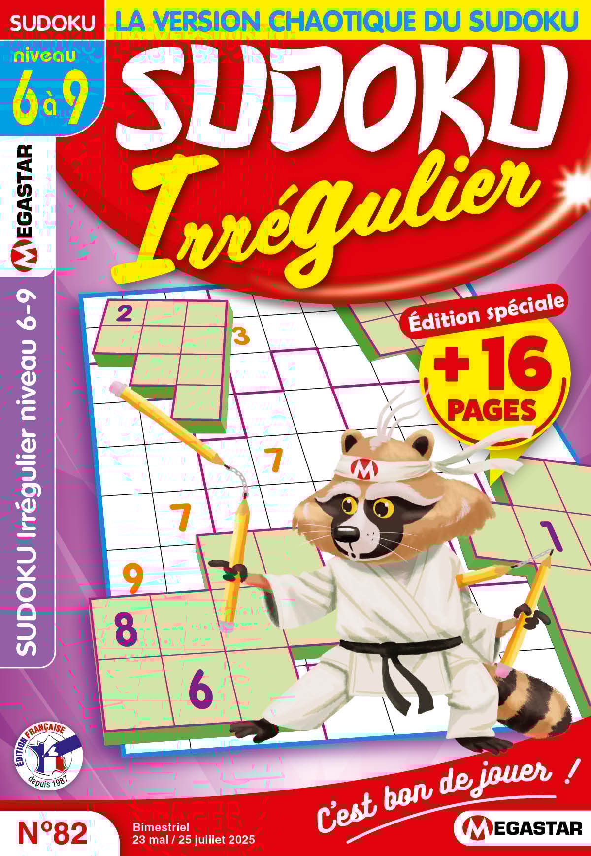 Sudoku Irrégulier Numéro 82