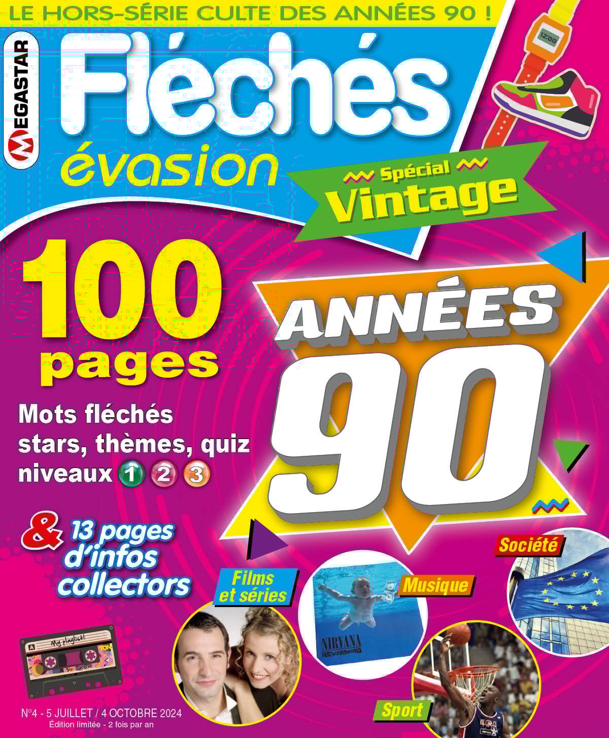 Fléchés évasion spécial Vintage hors-série Numéro 4