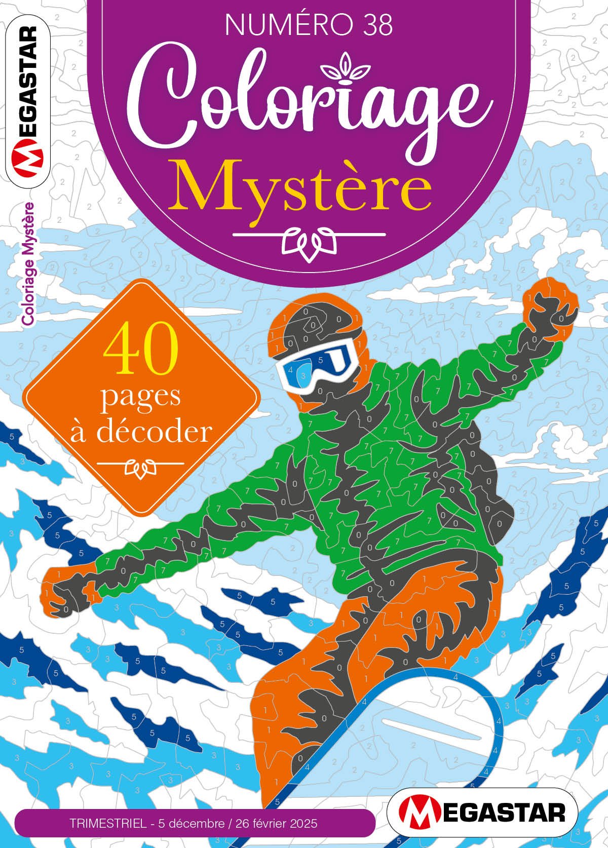 Coloriage Mystère Numéro 38