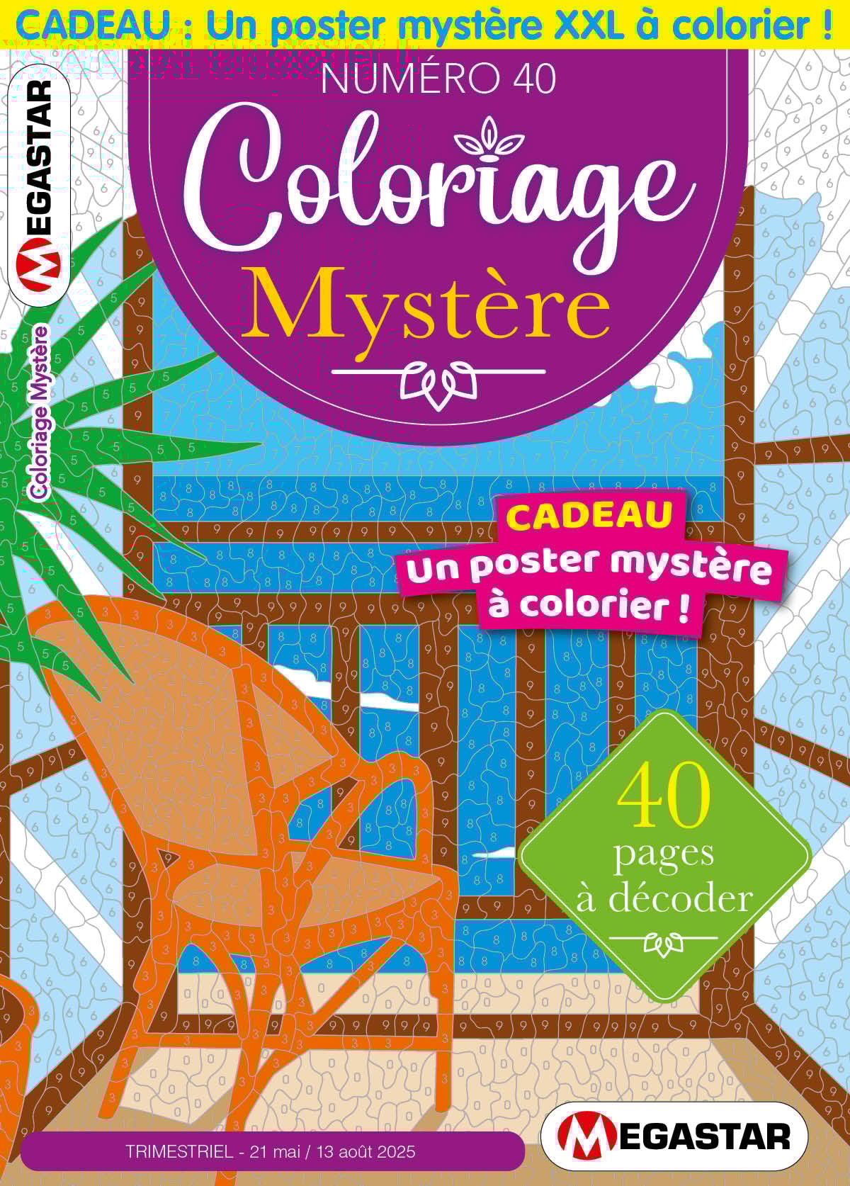 Coloriage Mystère Numéro 40