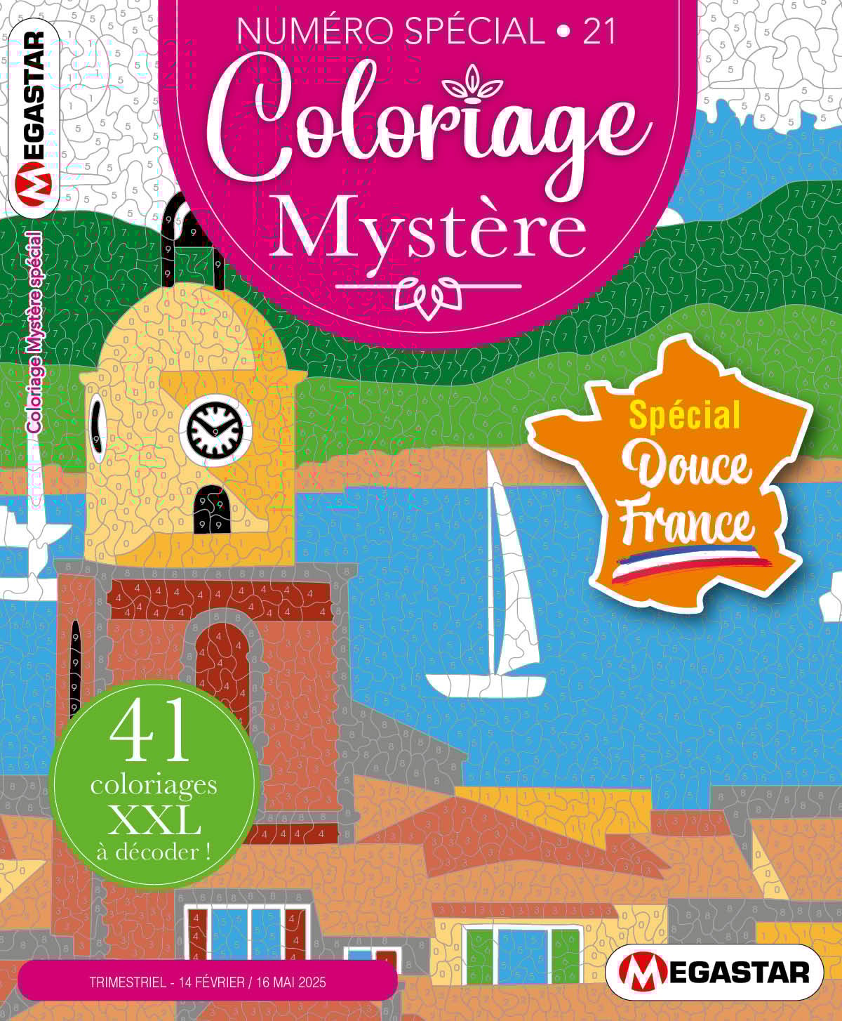 Coloriage Mystère Spécial Numéro 21