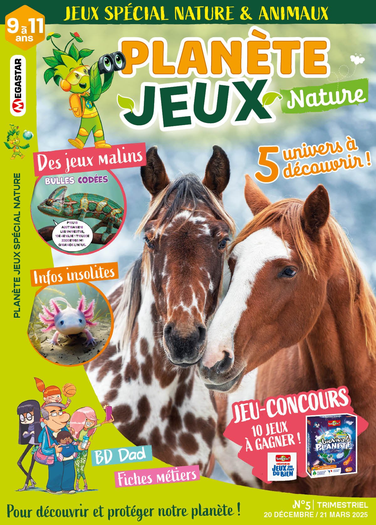 Planète Jeux 9-11 ans spécial nature Numéro 5
