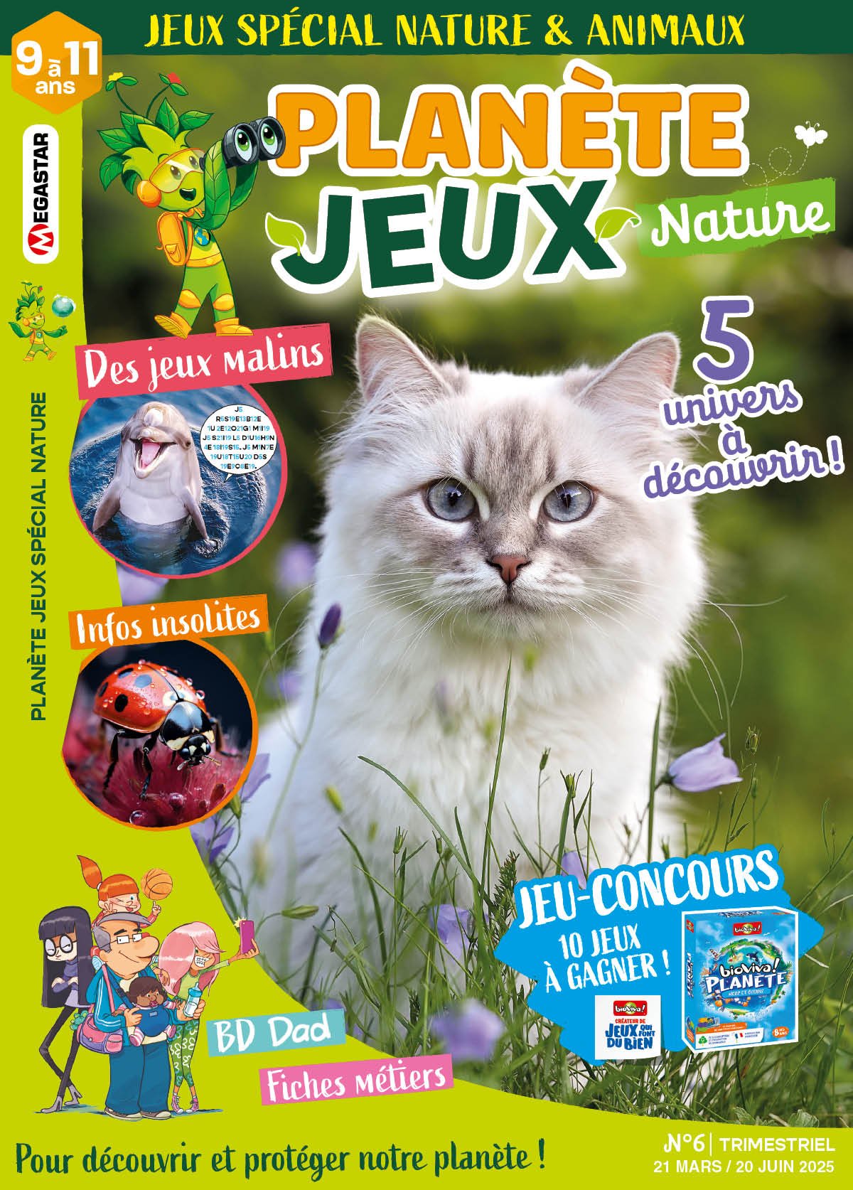Planète Jeux 9-11 ans spécial nature Numéro 6
