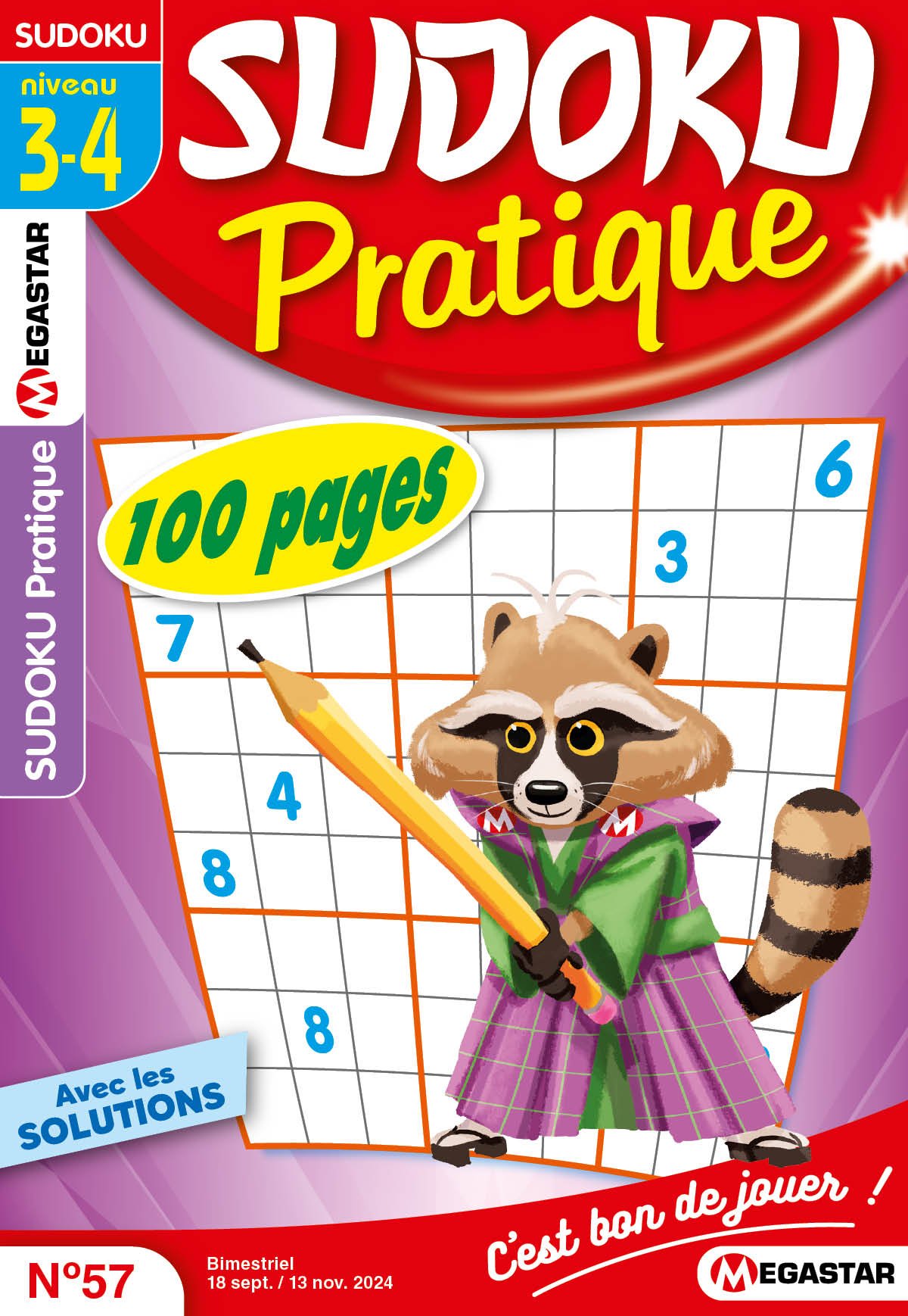 Sudoku Pratique Numéro 57