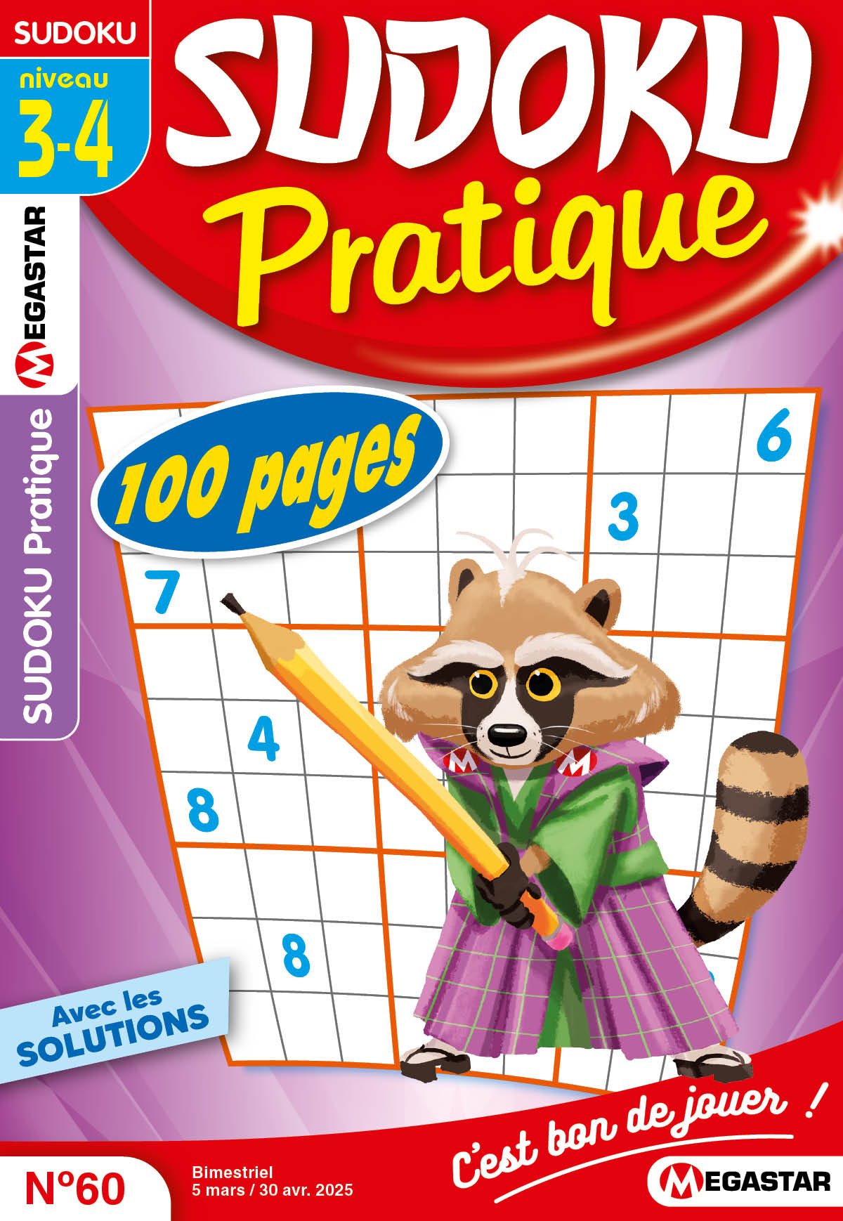 Sudoku Pratique Numéro 60