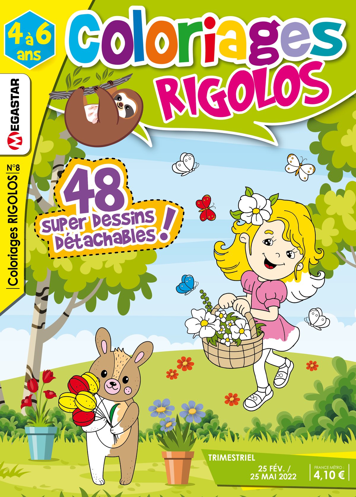 Coloriages rigolos Numéro 8