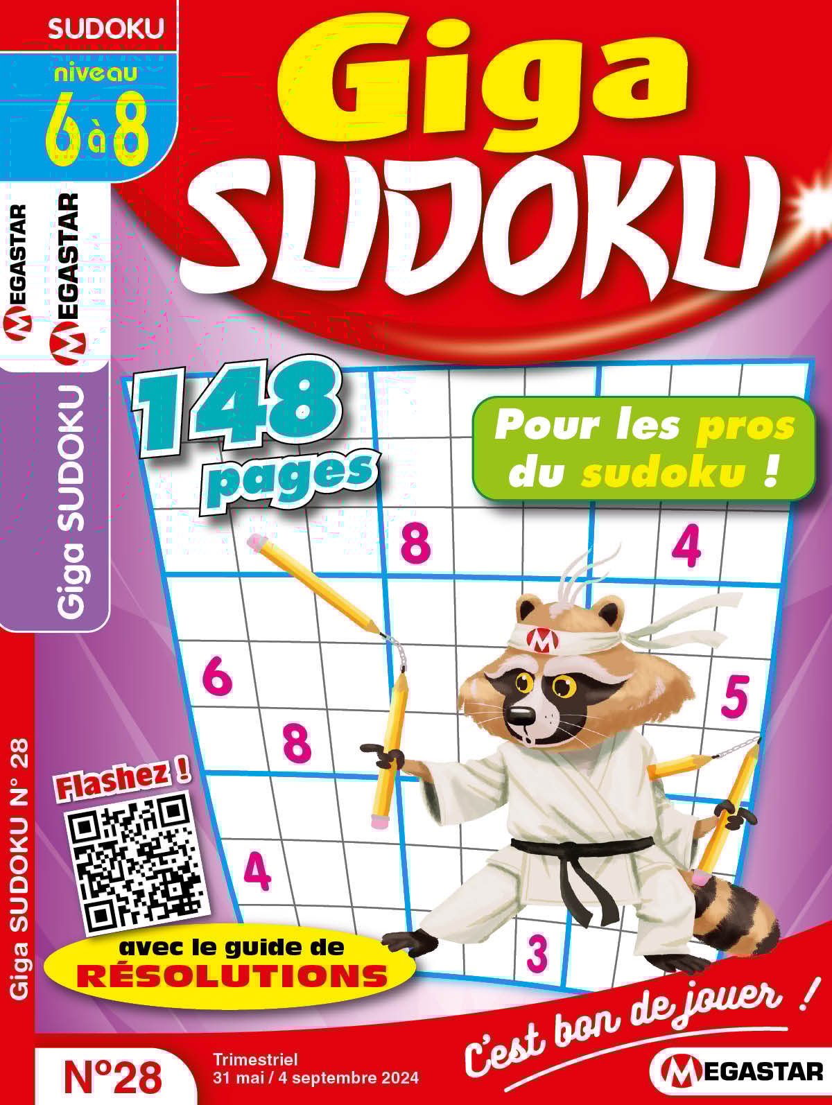 Giga Sudoku niv 6 à 8 Numéro 28