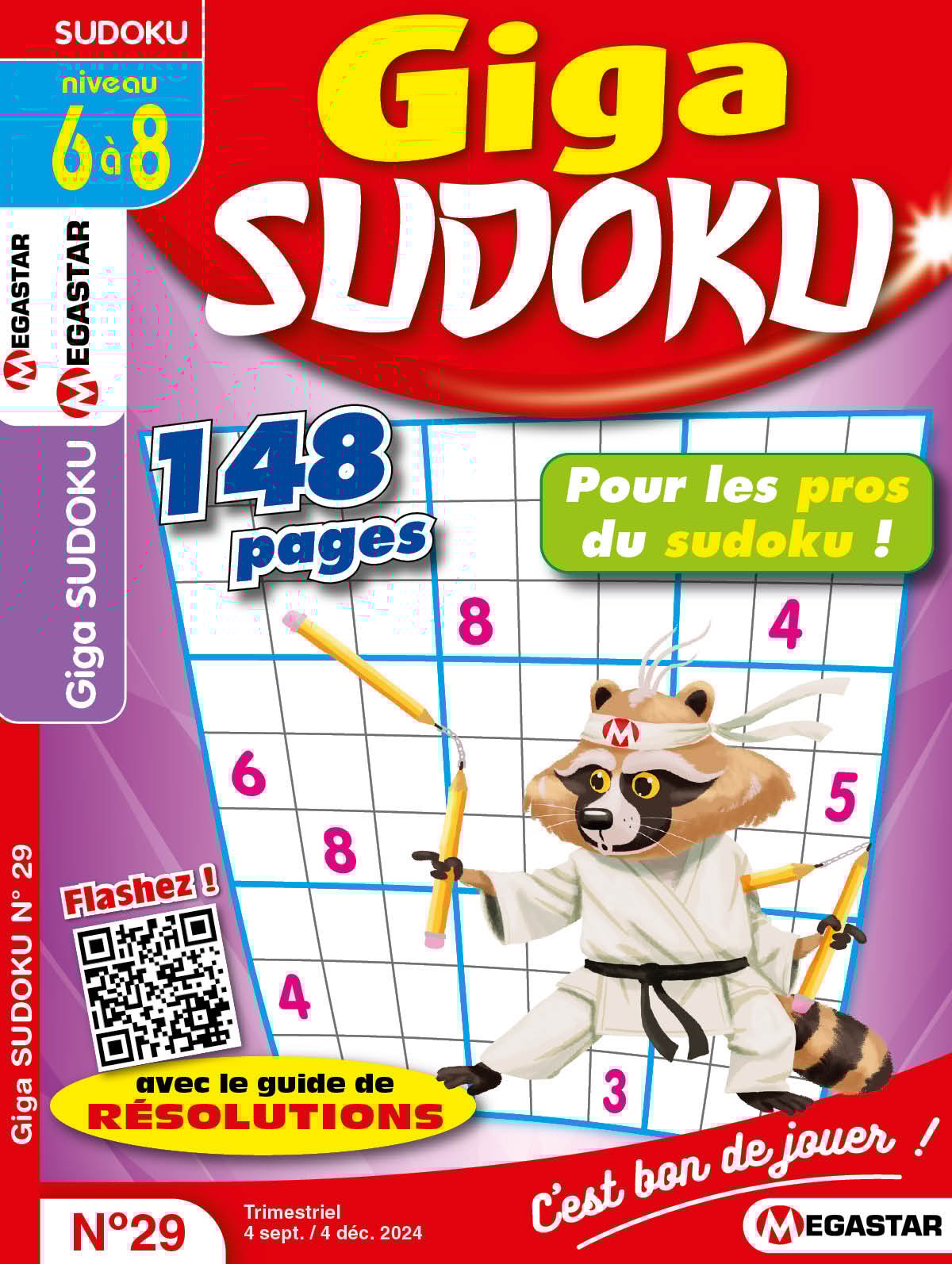 Giga Sudoku niv 6 à 8 Numéro 29