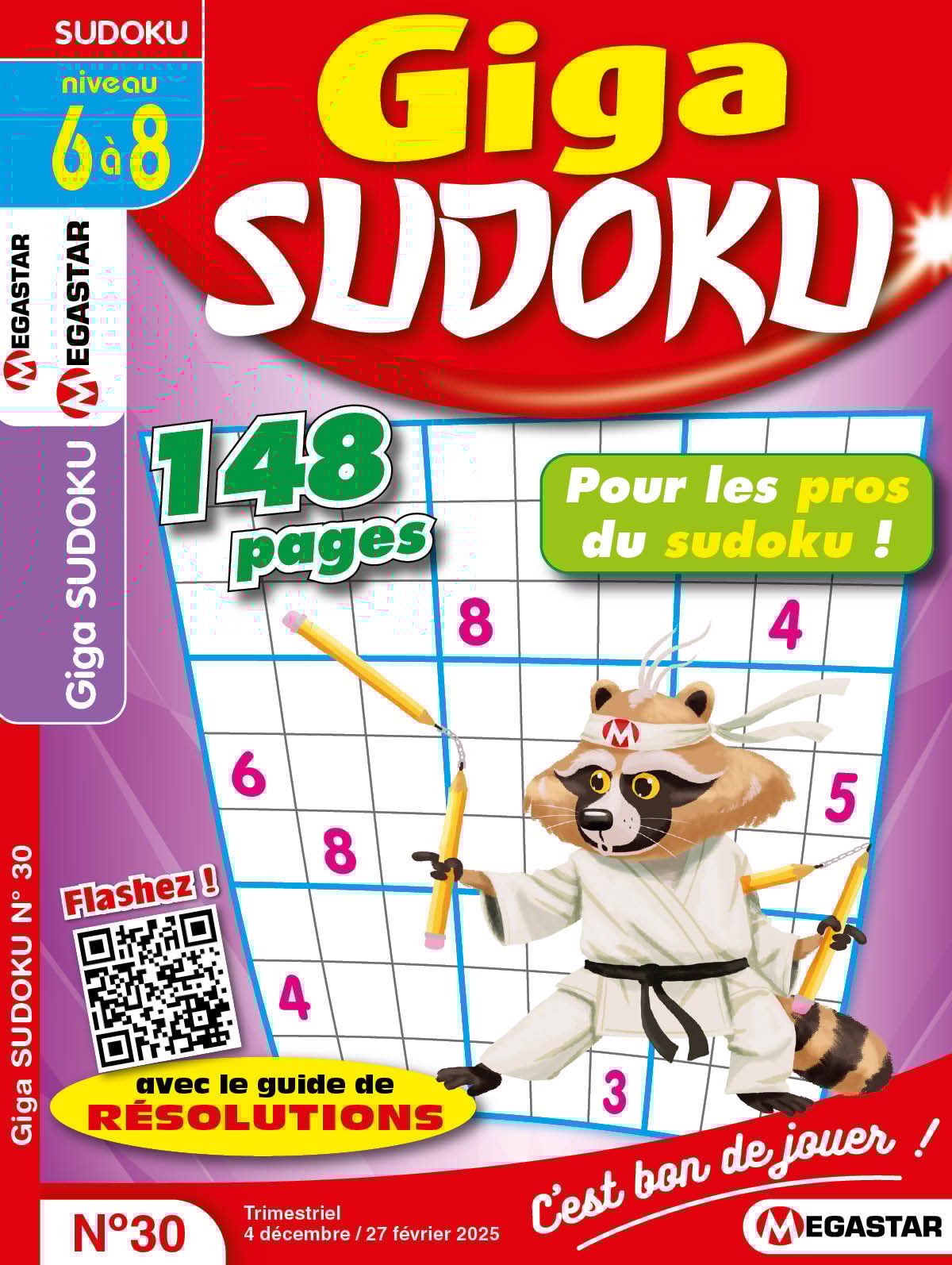 Giga Sudoku niv 6 à 8 Numéro 30