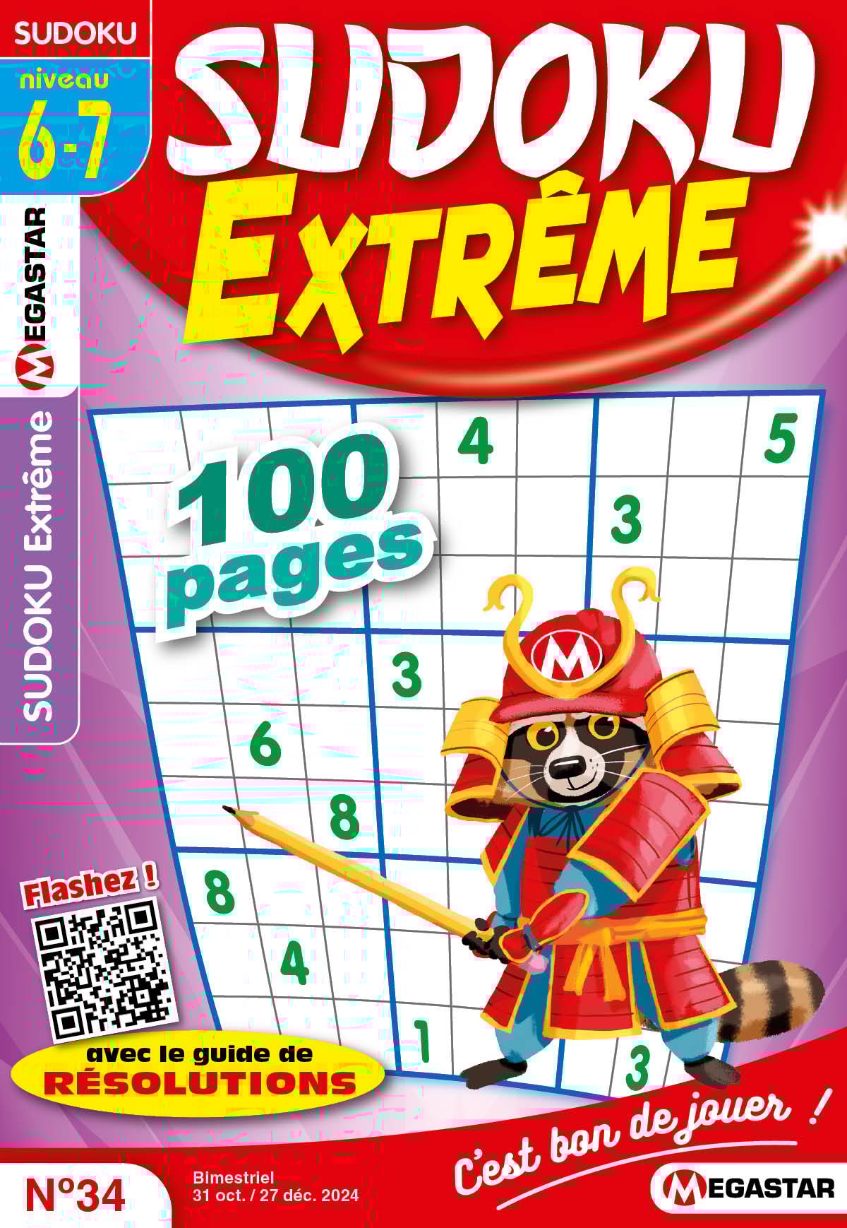 Sudoku Extrême Numéro 34