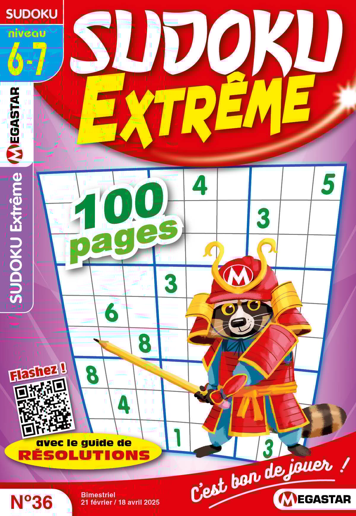 Sudoku Extrême Numéro 36