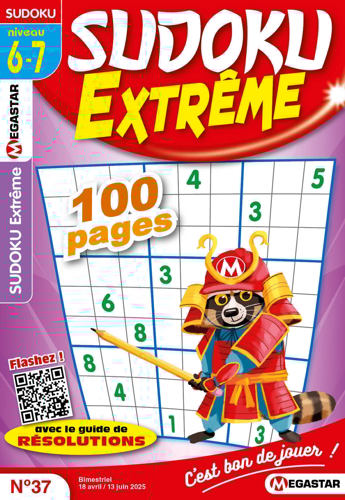 Sudoku Extrême Numéro 37