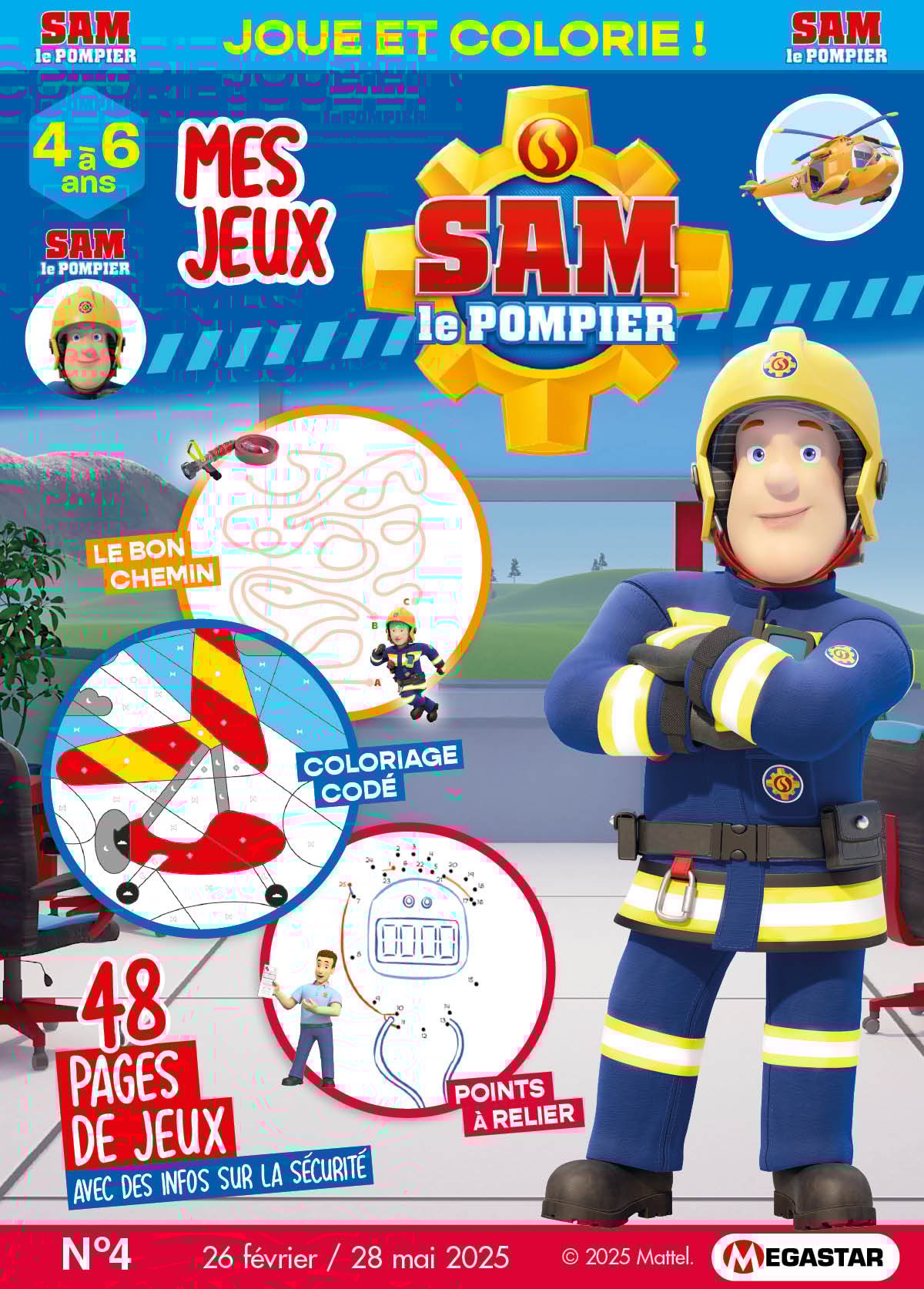 Mes jeux Sam le pompier 4 à 6 ans Numéro 4